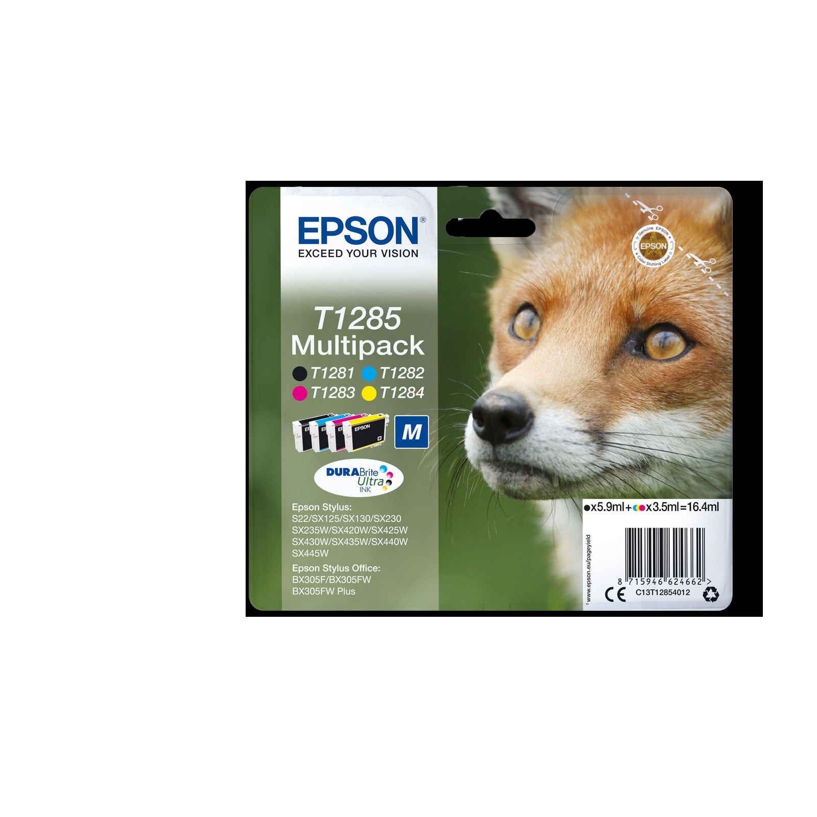 Epson C13T1285 Fuchs MultiPack Druckerpatrone - Bild 1