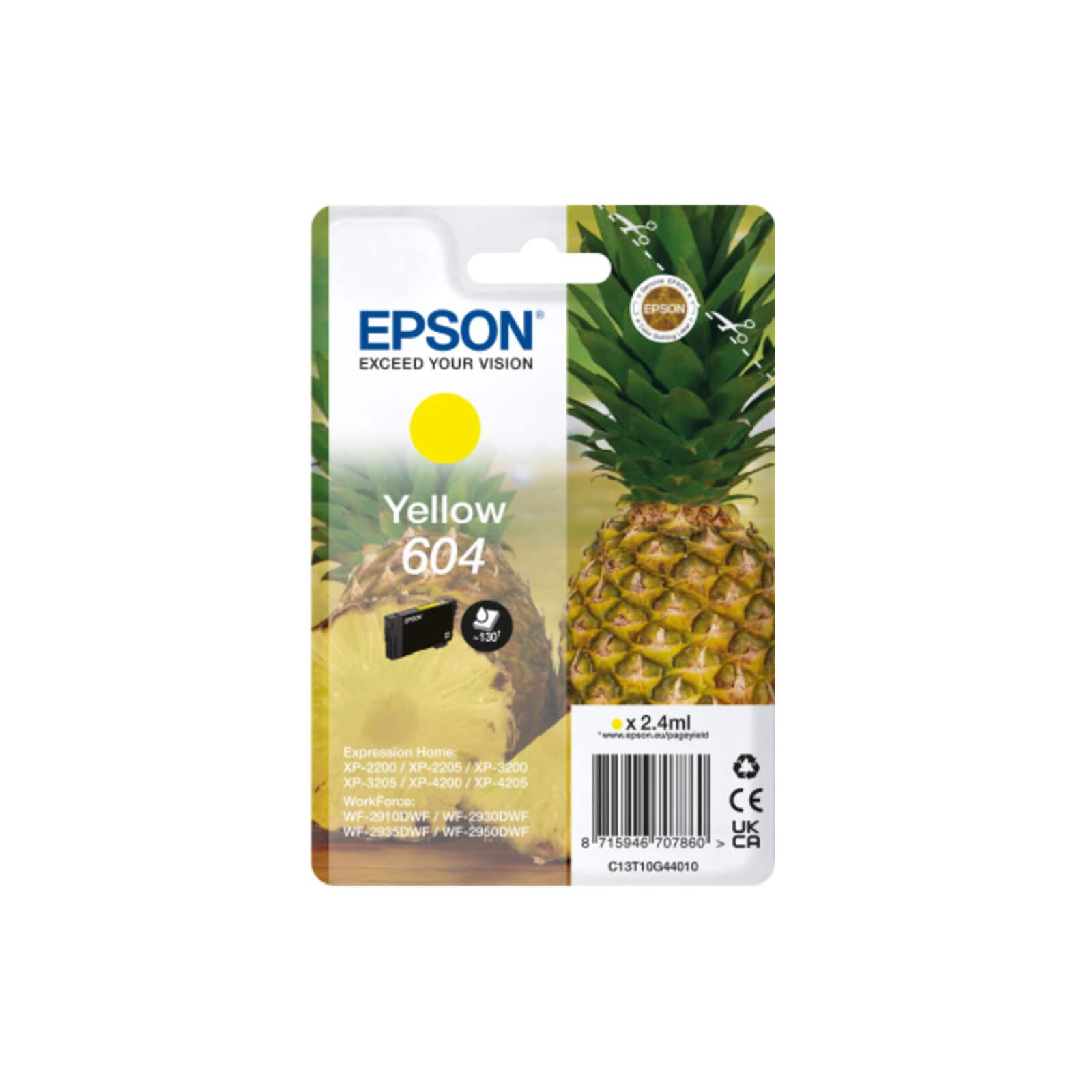 Epson 604 Ananas gelb Druckerpatrone - Bild 1