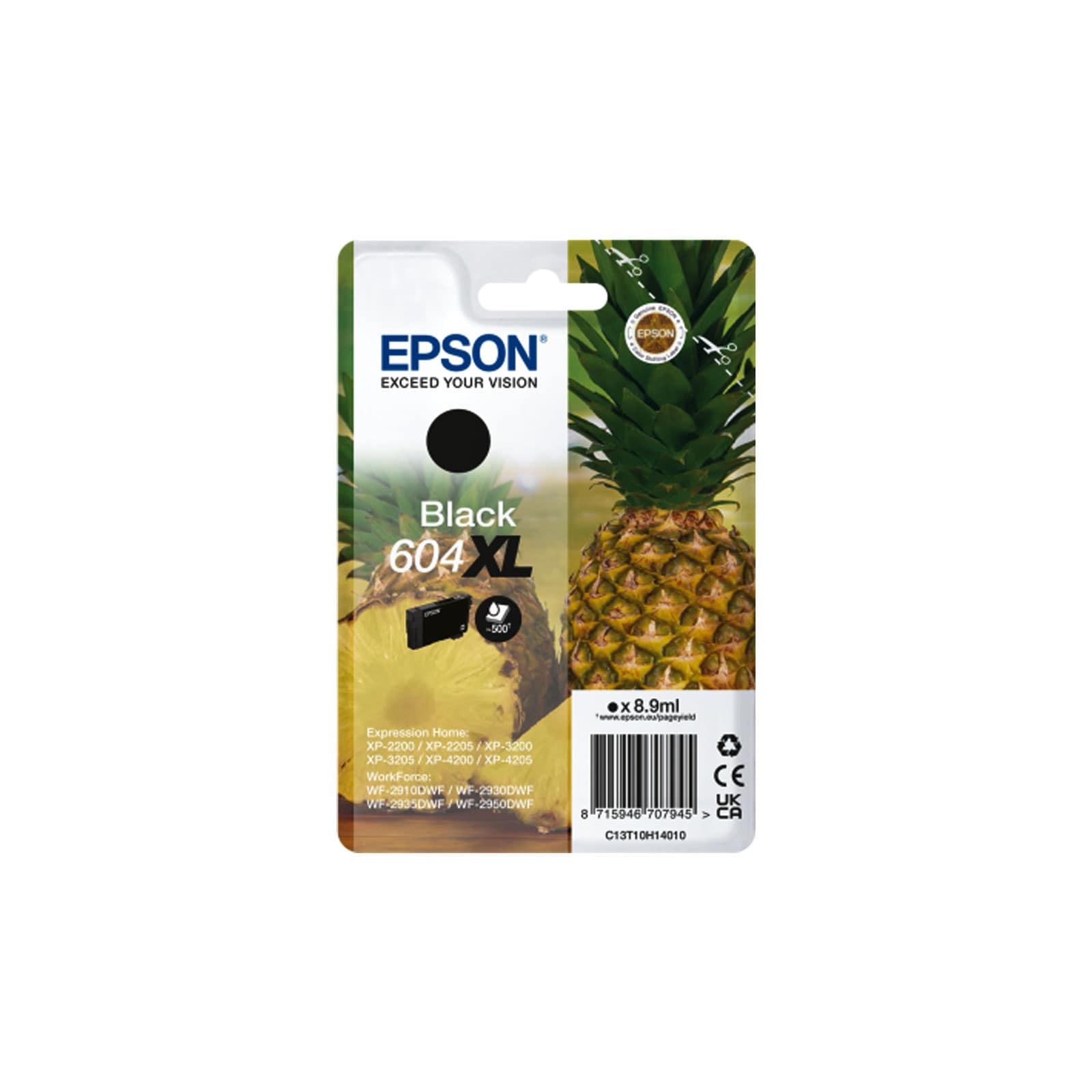 Epson 604XL Ananas schwarz Druckerpatrone (C13T10H14010) - Bild 1