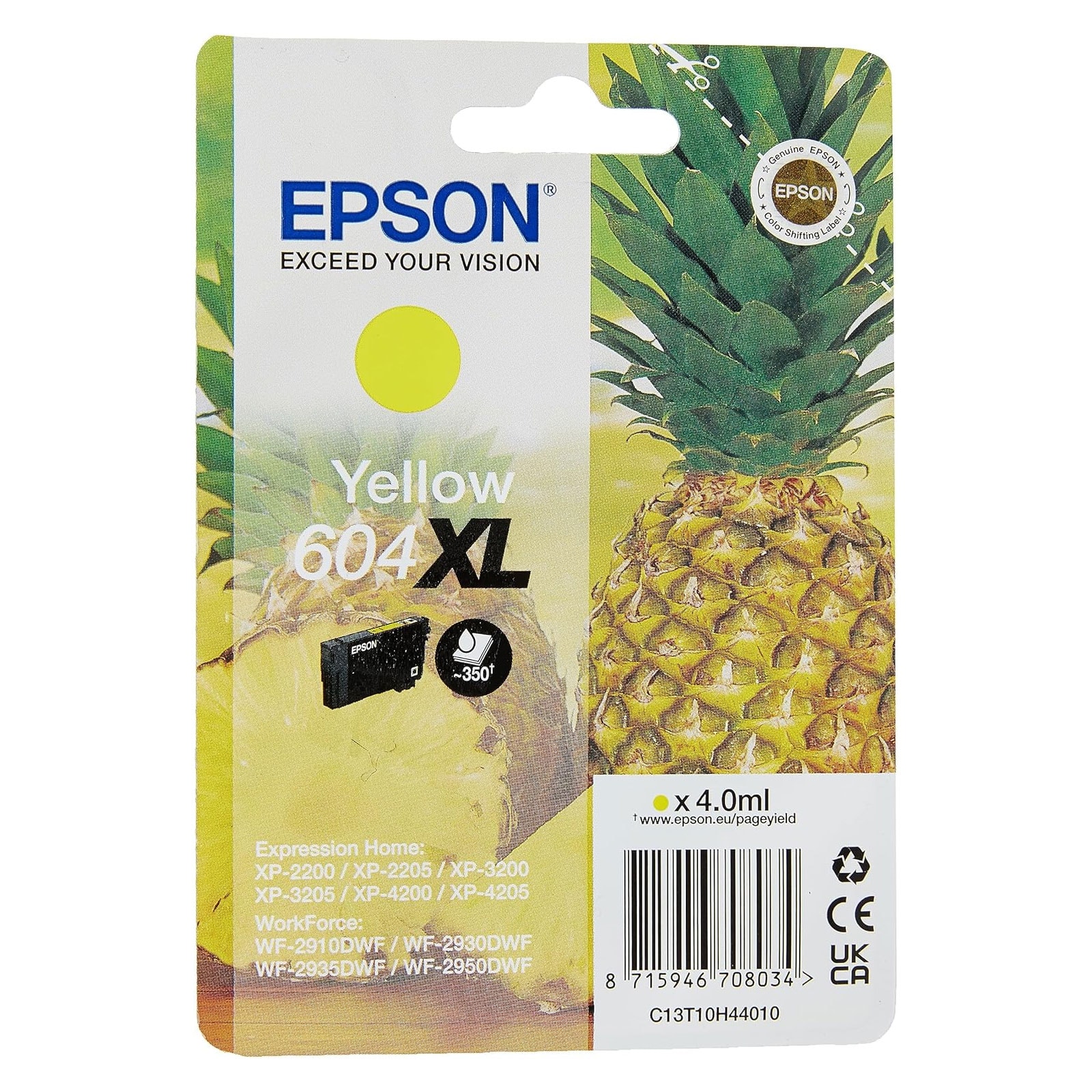 Epson C13T10H44010 604XL Gelb Ananas - Bild 1