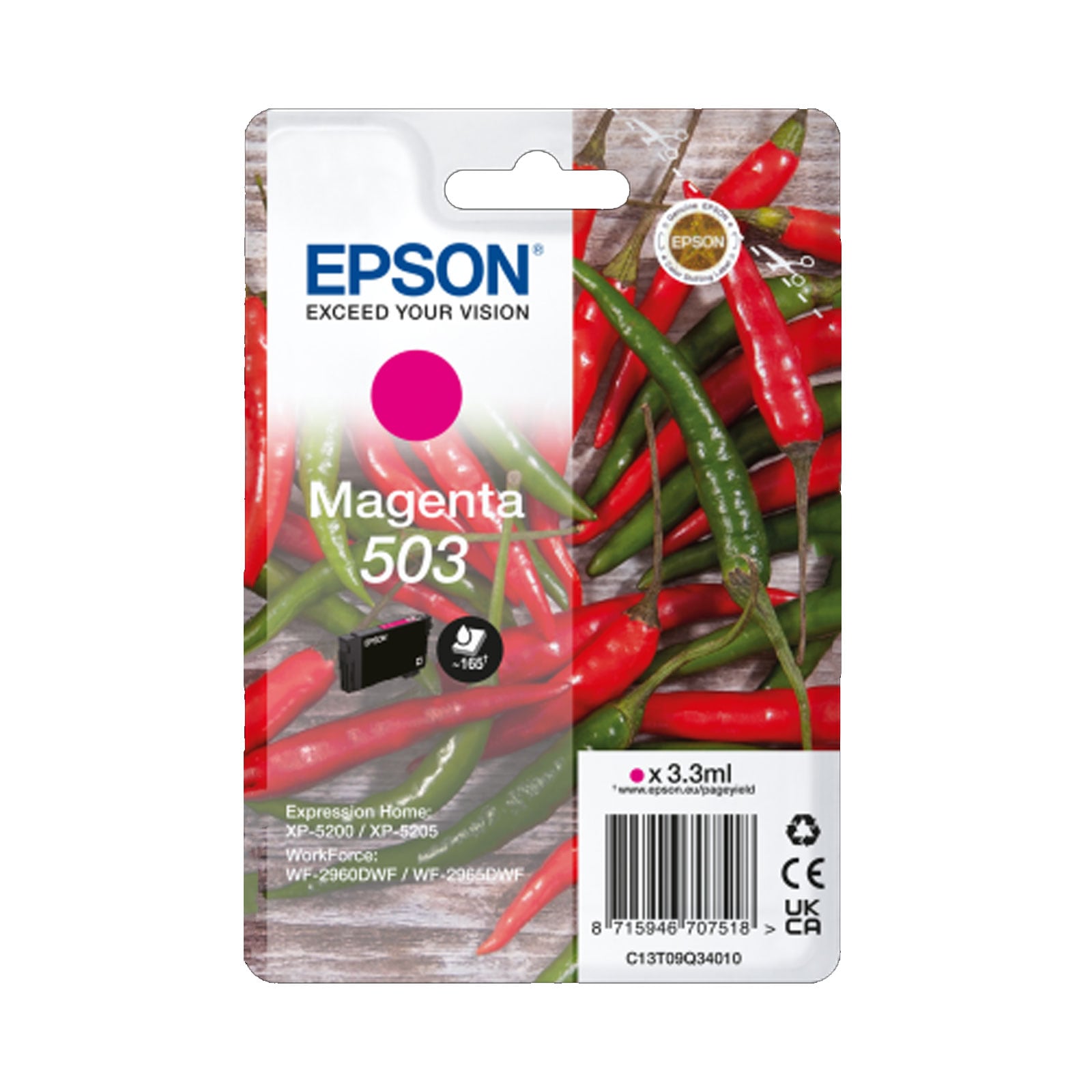 Epson C13T09Q34010 Chillies Magenta - Bild 1