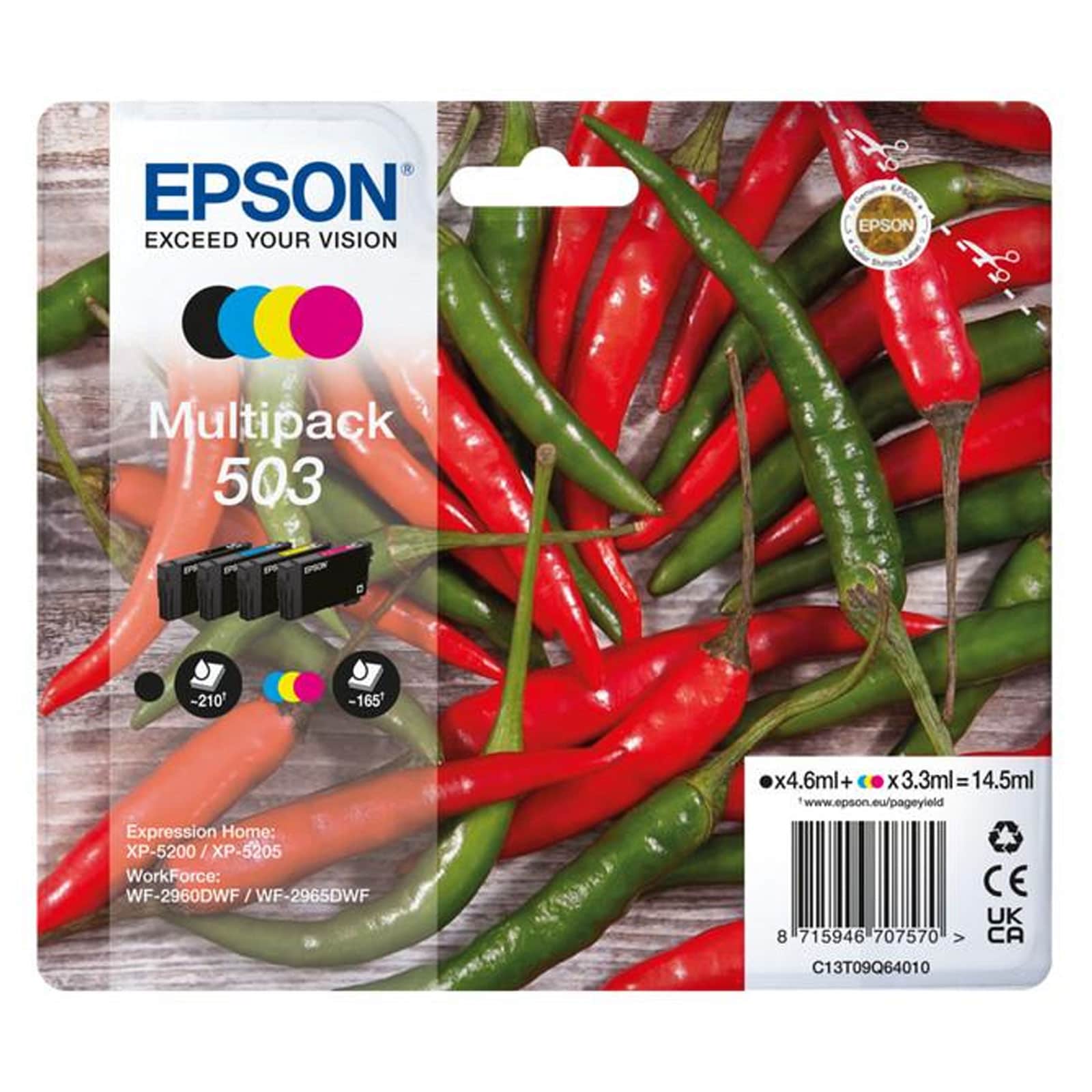 Epson C13T09Q64010 Multipack 4-colours 503 Chillies - Bild 1