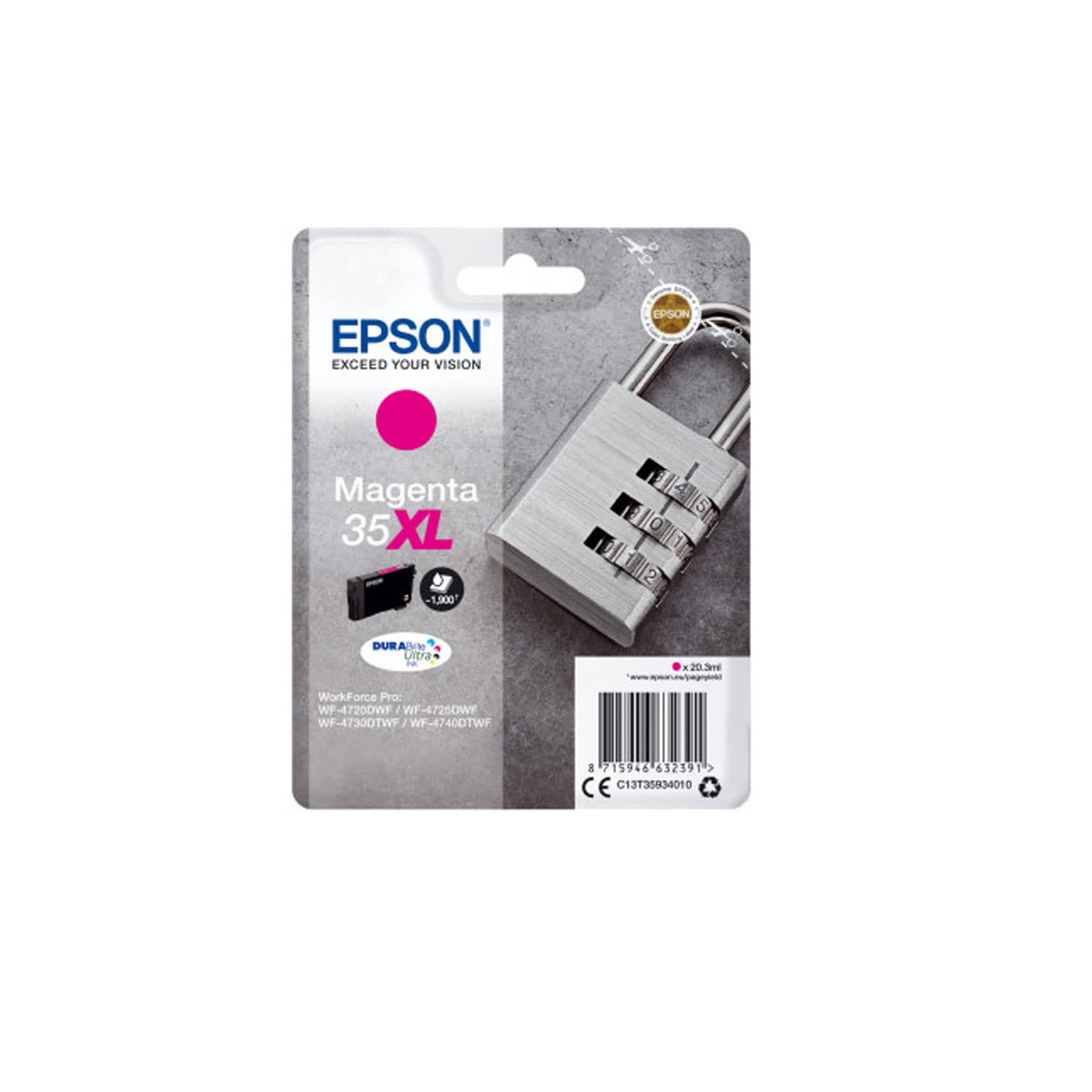 Epson C13T35934010 XL magenta Druckerpatrone - Bild 1