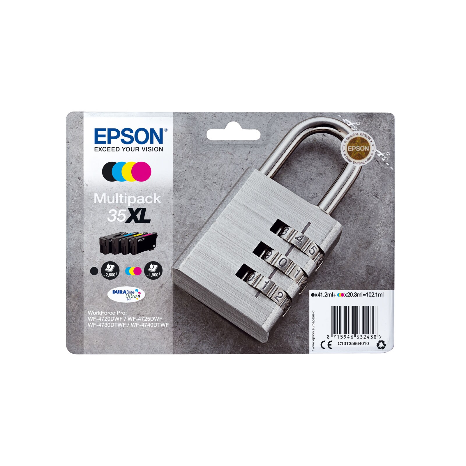 Epson C13T35964010 Multipack XL Druckerpatrone - Bild 1
