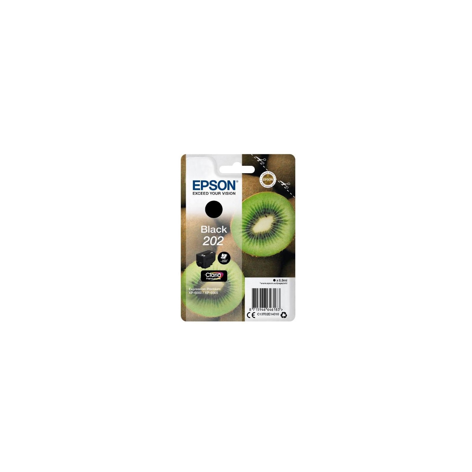 Epson C13T02E14010 Kiwi schwarz Druckerpatrone - Bild 1