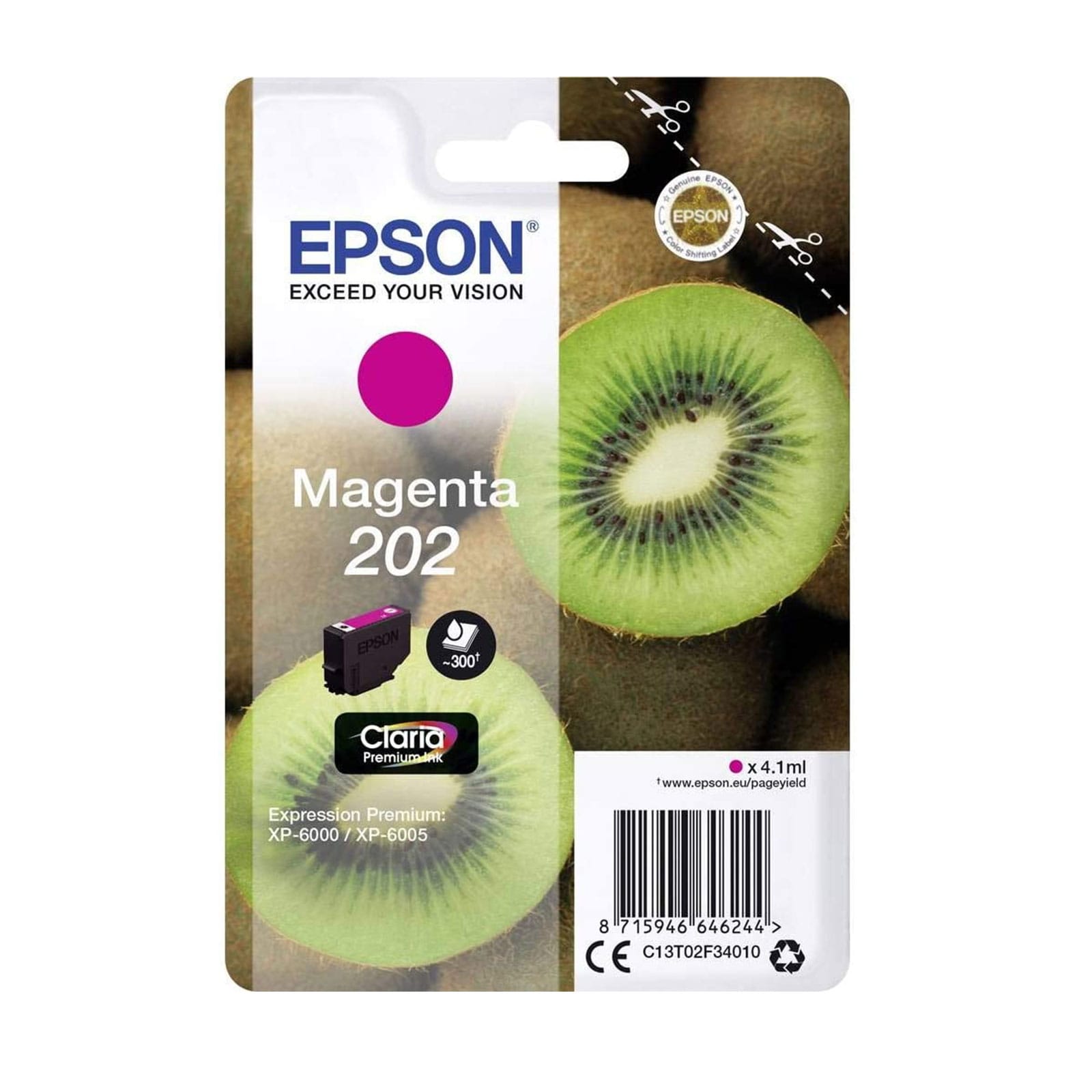 Epson C13T02F34010 Kiwi Druckerpatrone Magenta - Bild 1