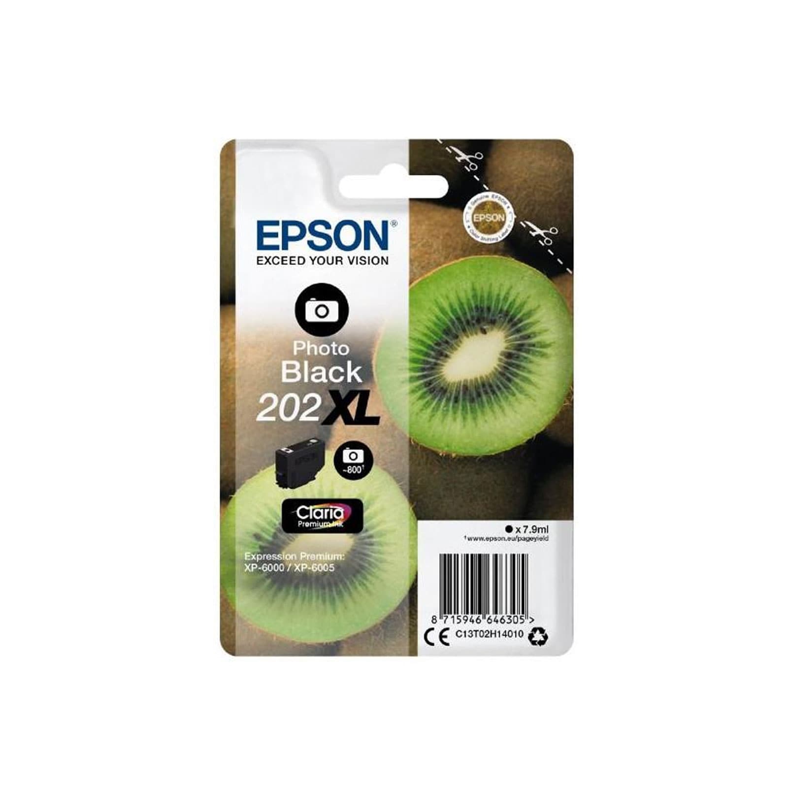 Epson C13T02H24010 Kiwi FBK XL Druckerpatrone - Bild 1