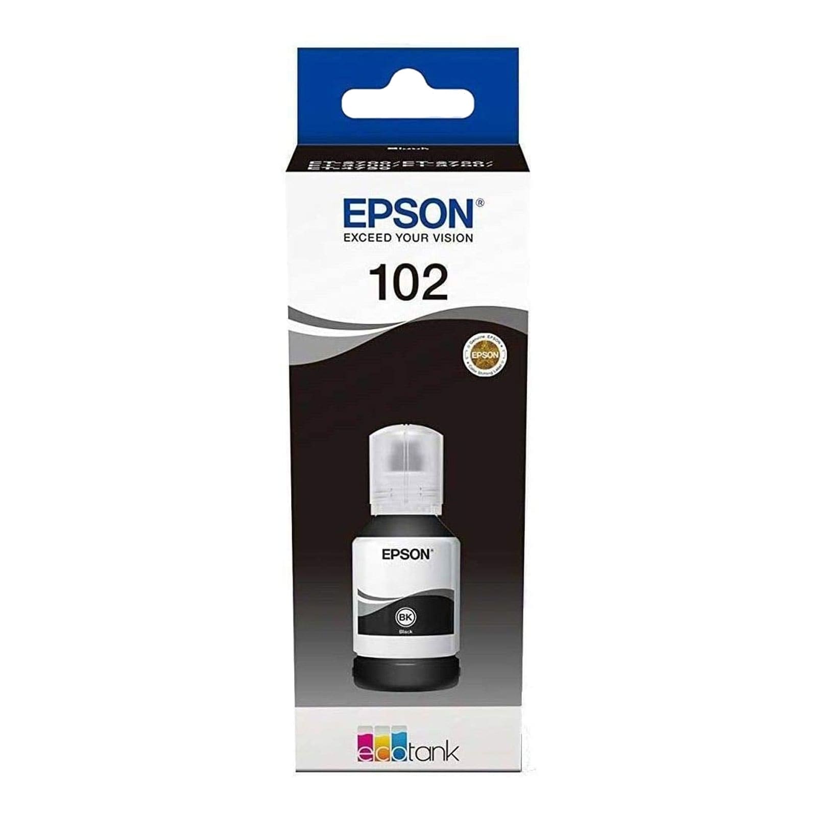 Epson C13T03R140 EcoTank ink bottle 102 Black - Bild 1