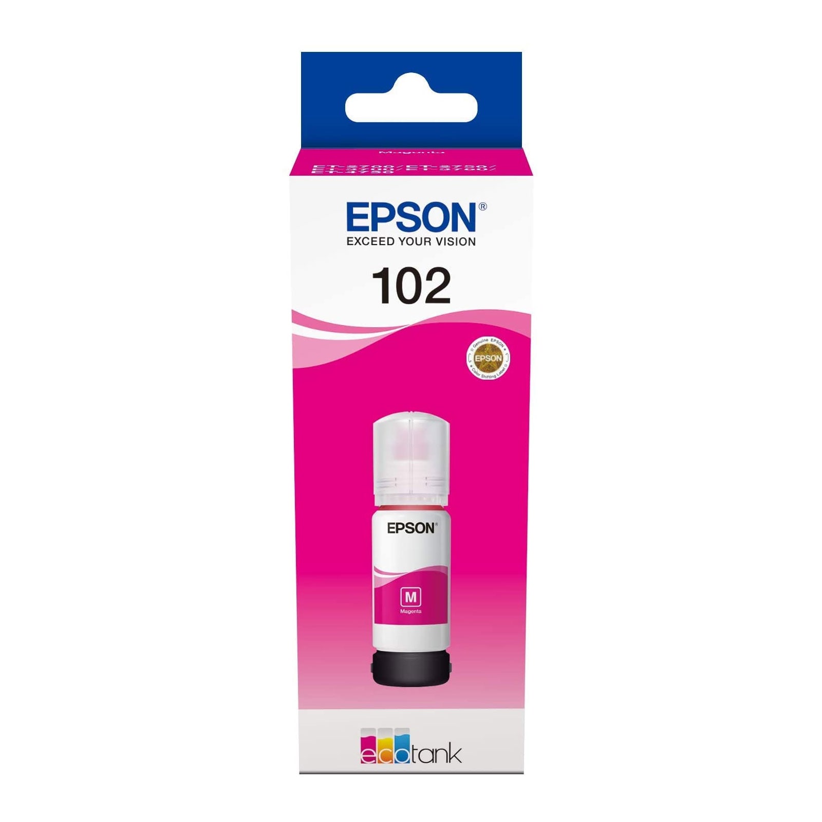 Epson C13T03R340 EcoTank ink bottle 102 Magenta - Bild 1