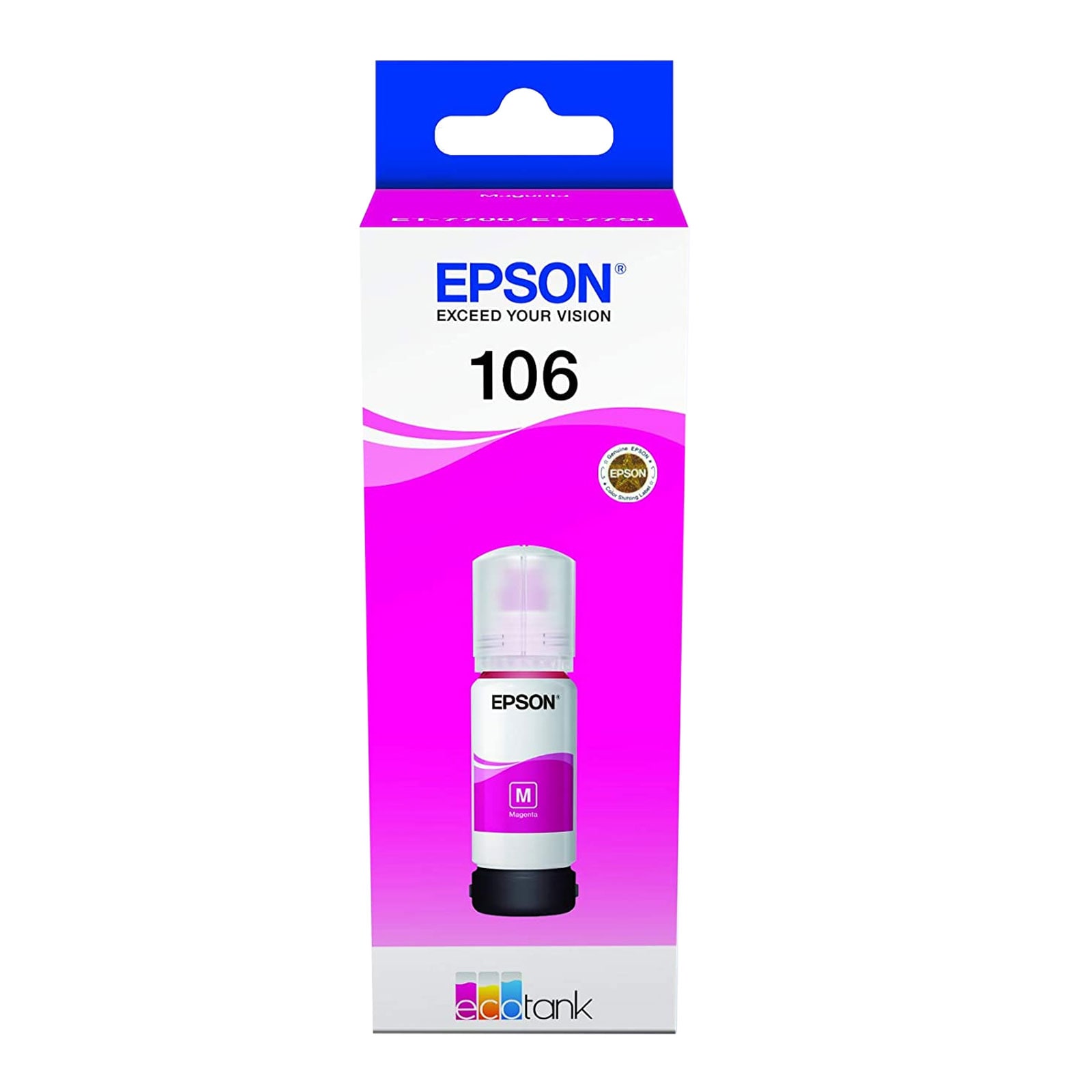 Epson C13T00R340 EcoTank ink bottle 106 Magenta - Bild 1