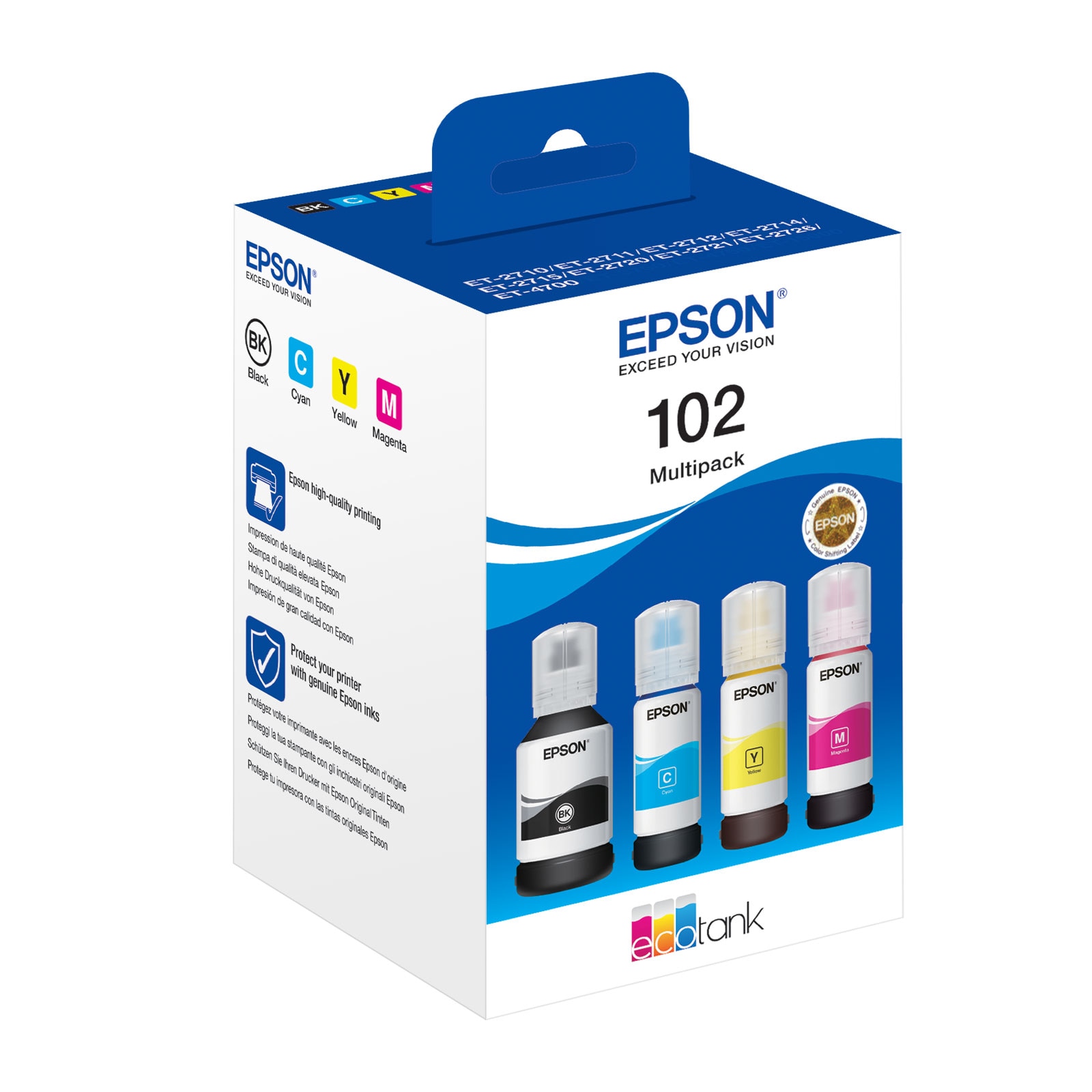 Epson 102 EcoTank 4-colour Multipack - Bild 1