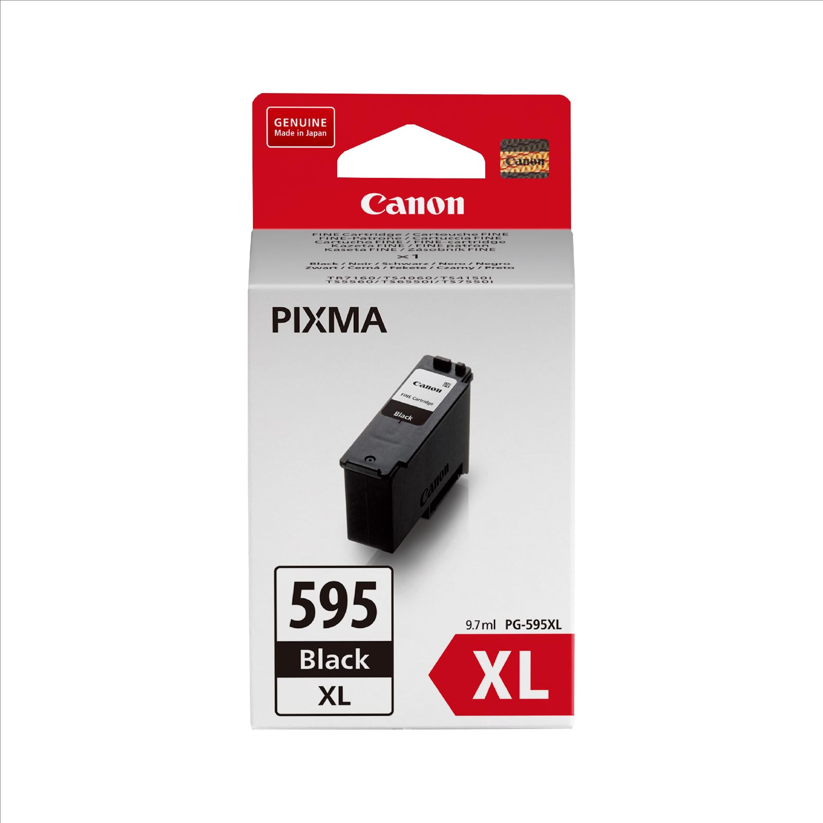 CANON PG-595XL, Schwarz (7170C001, Pixma) - Bild 1