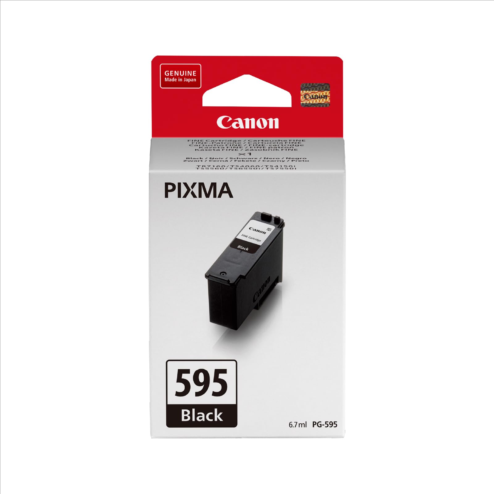 CANON PG-595, Schwarz (7171C001, Pixma) - Bild 1