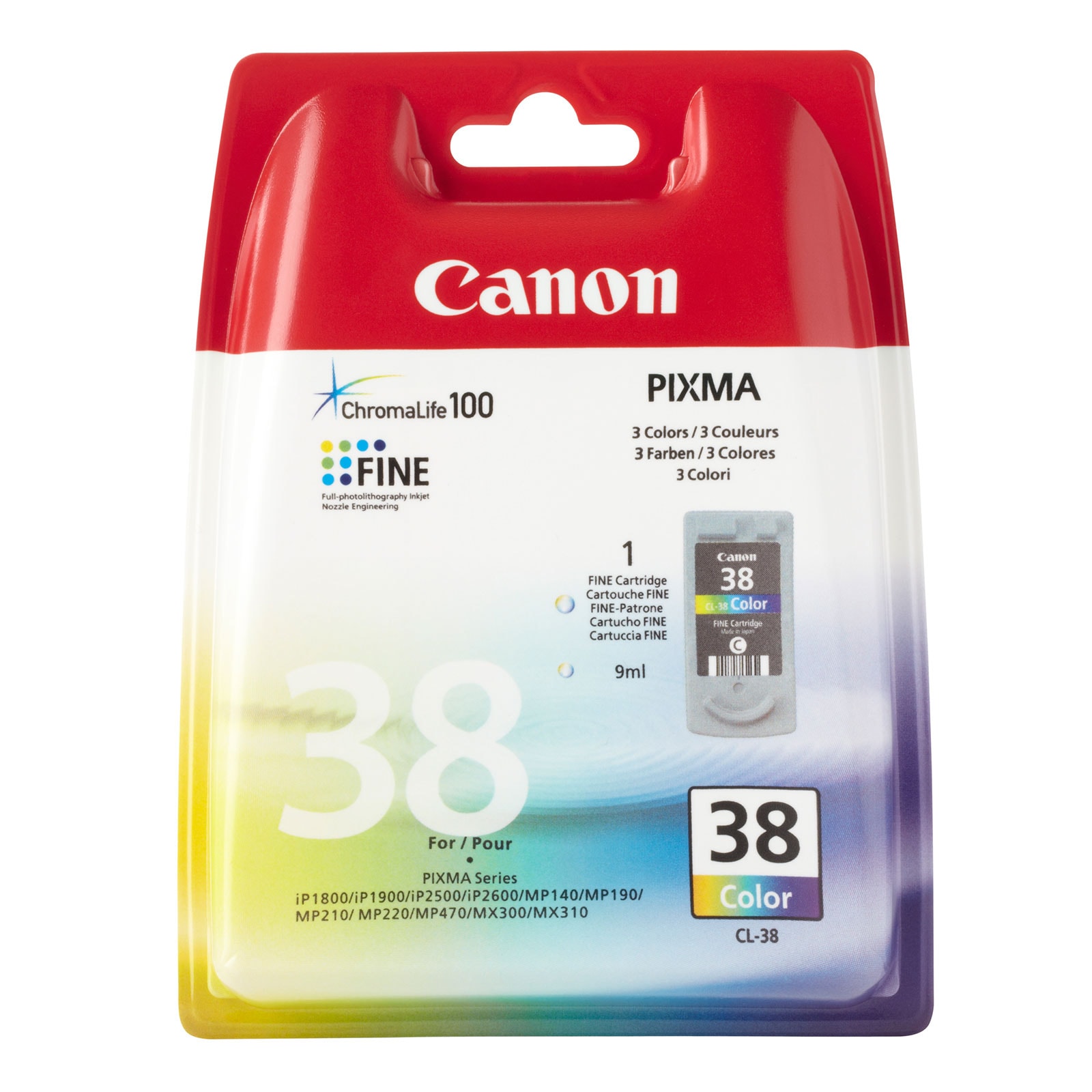Canon CL-38 Druckerpatrone Color - Bild 1