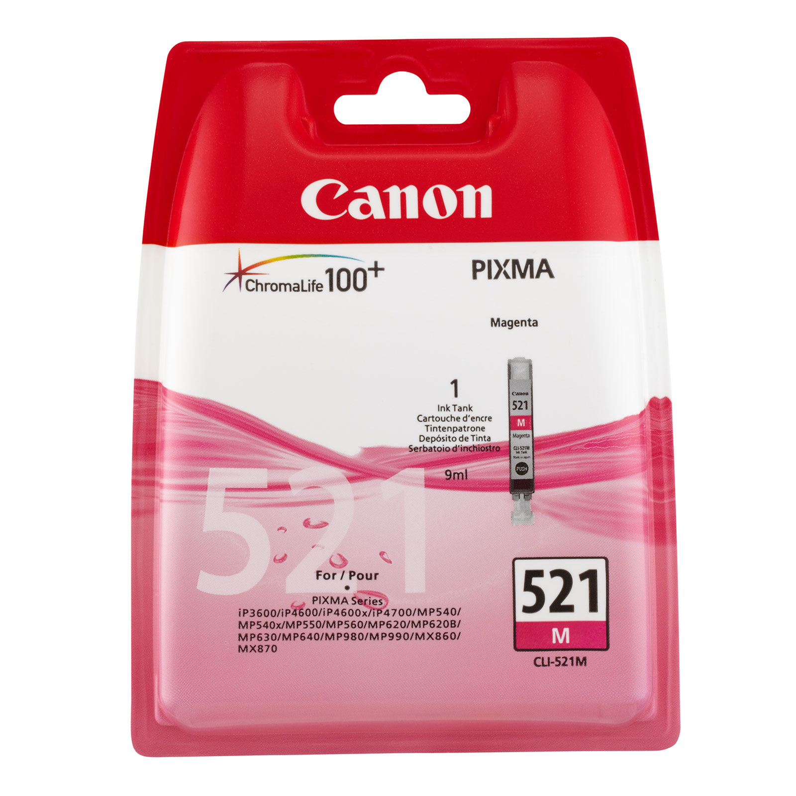 Canon CLI-521M Druckerpatrone Magenta - Bild 1