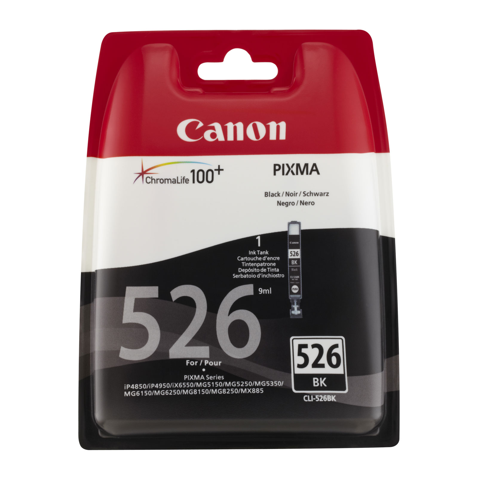 Canon CLI-526BK Druckerpatrone Schwarz - Bild 1
