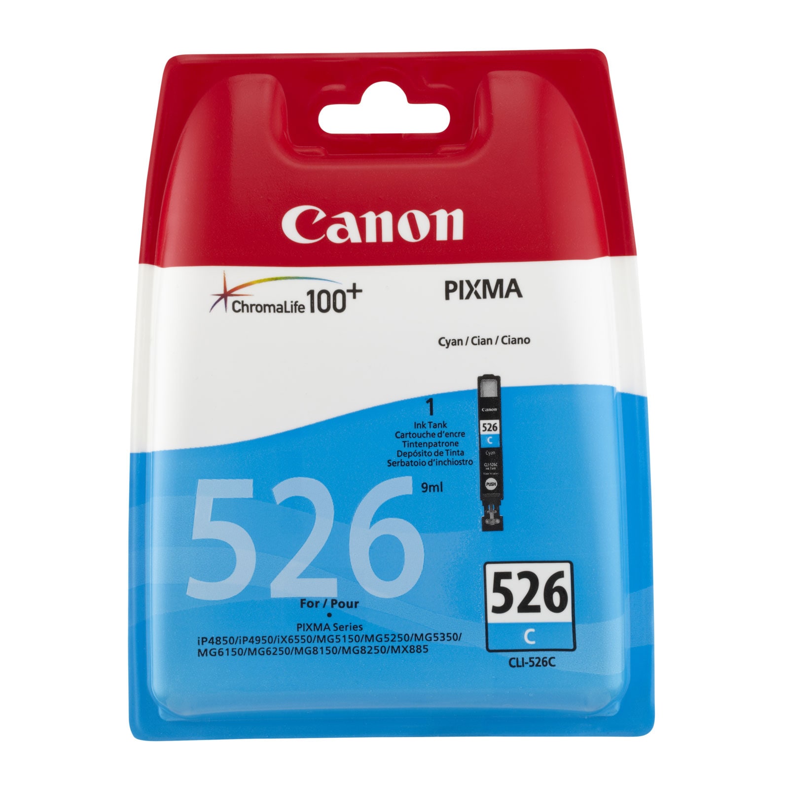 Canon CLI-526C Druckerpatrone Cyan - Bild 1
