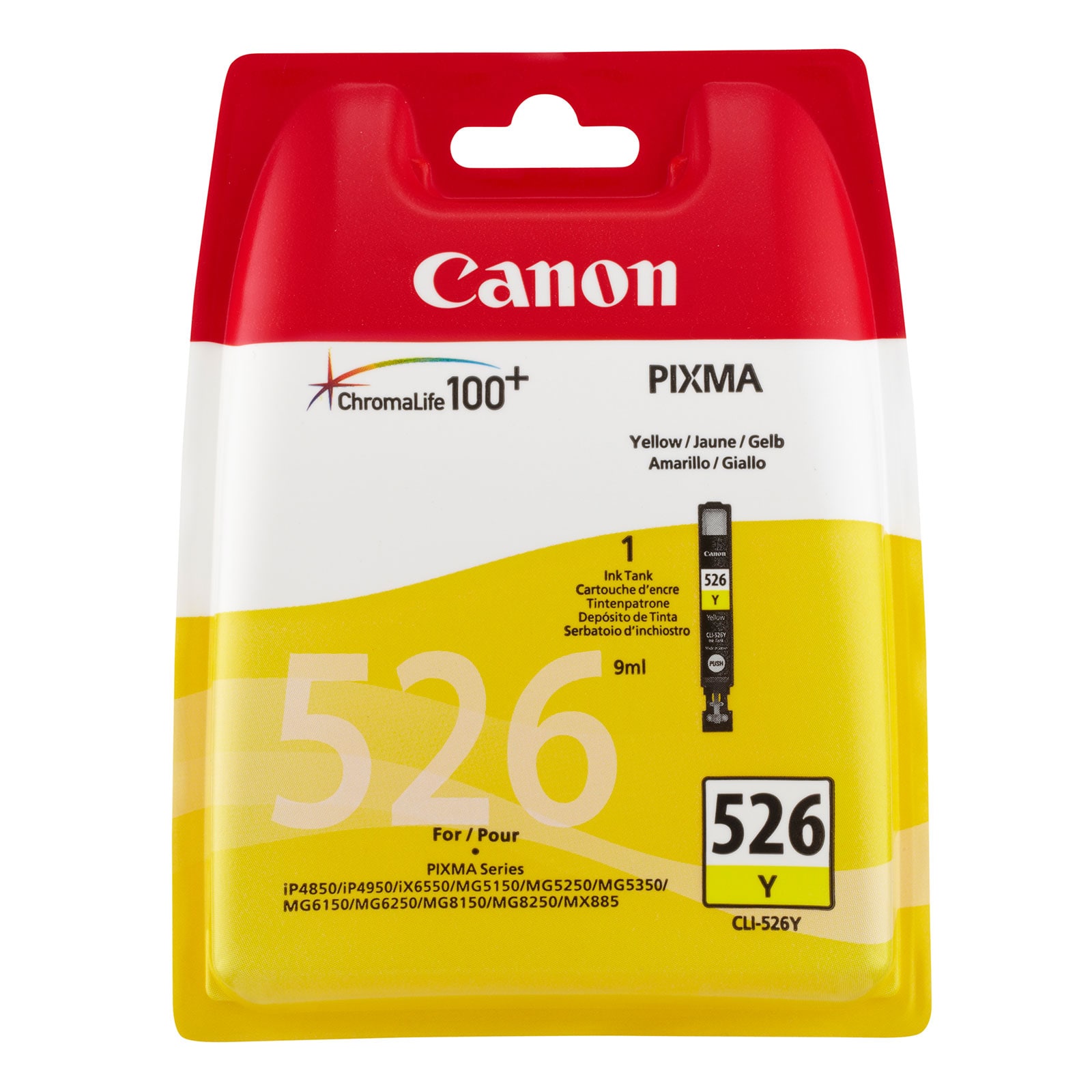 Canon CLI-526Y Druckerpatrone Gelb - Bild 1