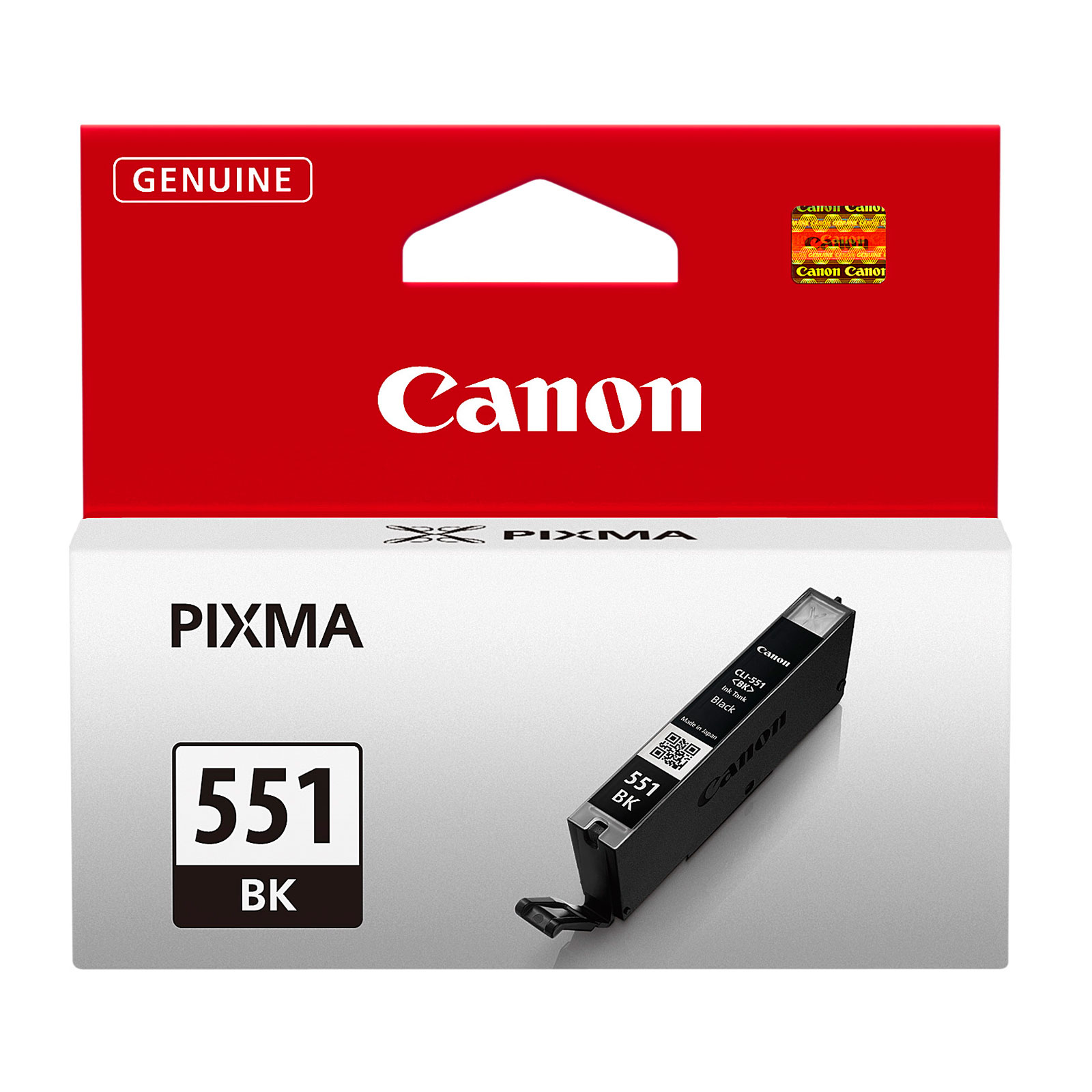 Canon CLI-551BK Druckerpatrone Schwarz - Bild 1