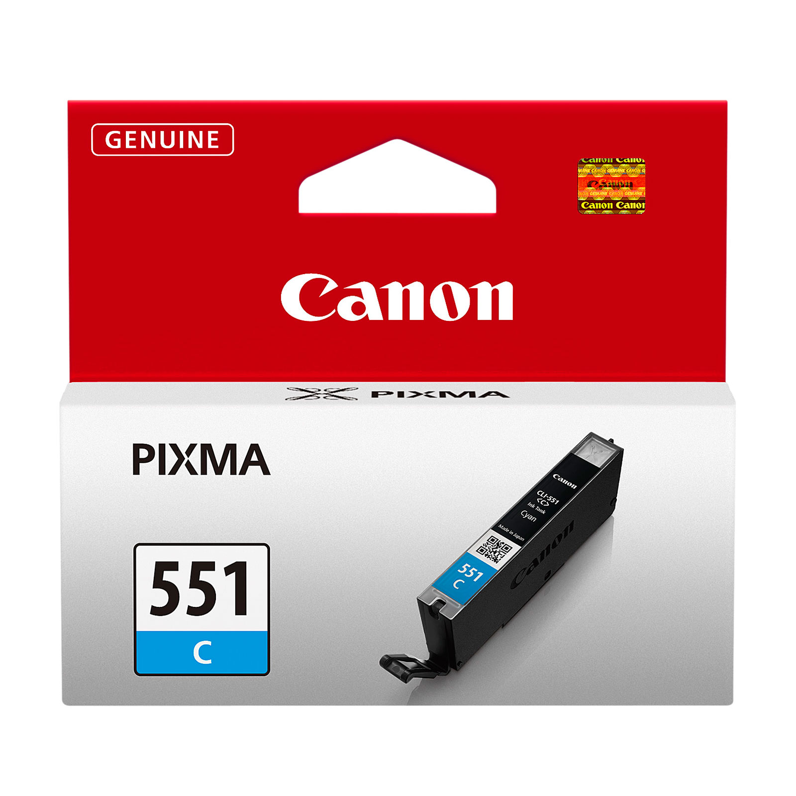 Canon CLI-551C DruckerpatroneCyan - Bild 1