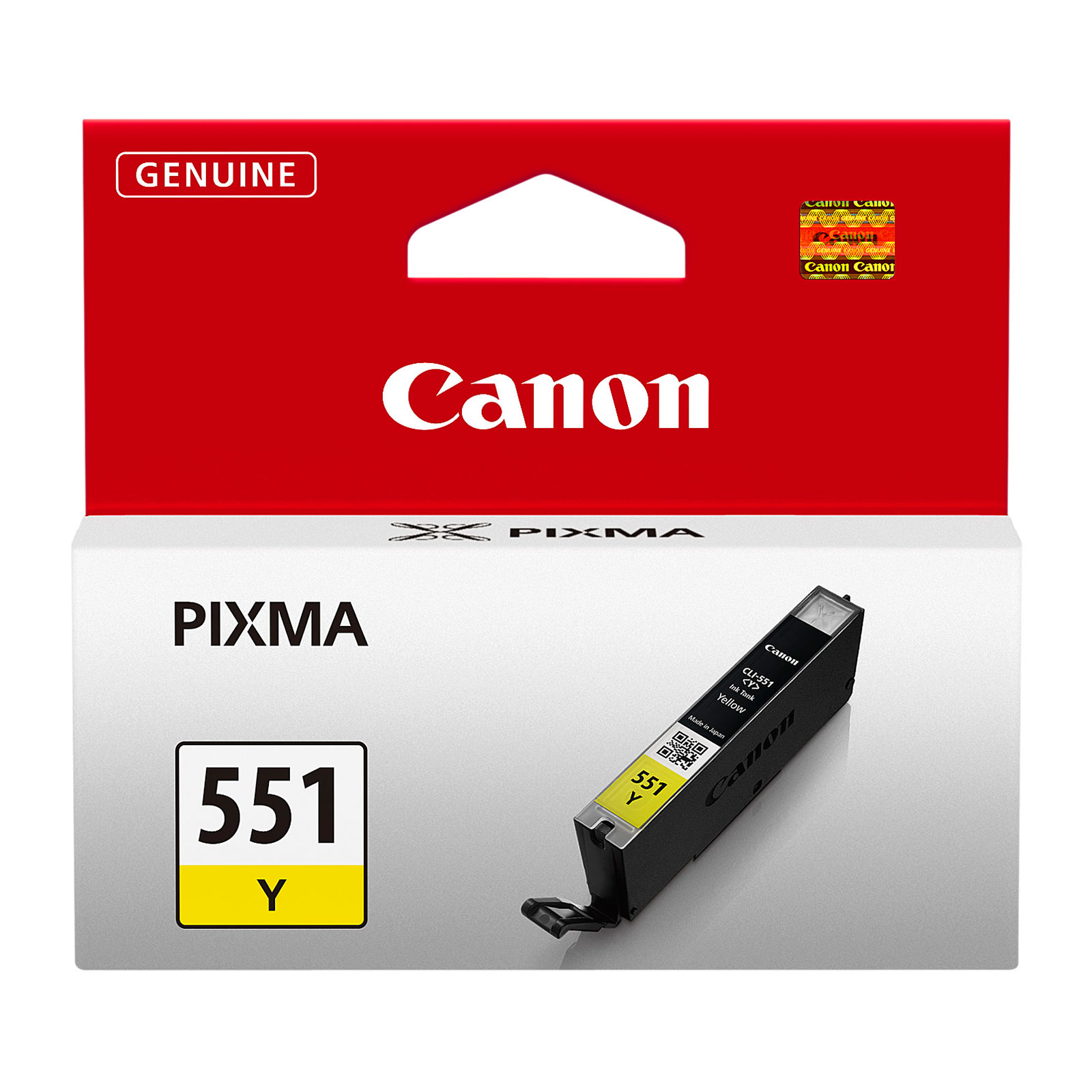 Canon CLI-551Y Druckerpatrone Gelb - Bild 1