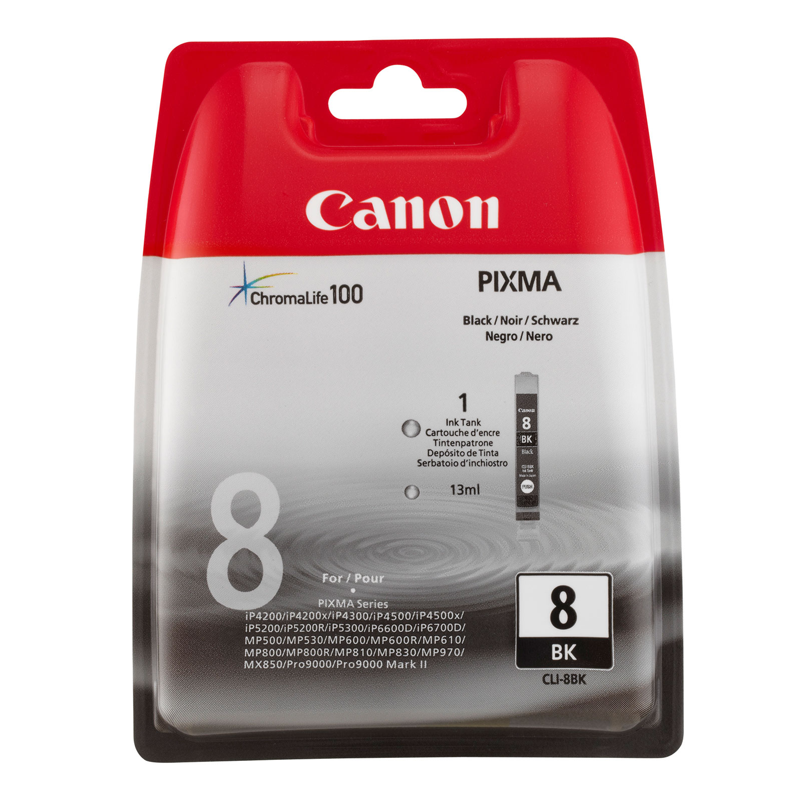 Canon CLI-8BK Druckerpatrone Schwarz - Bild 1