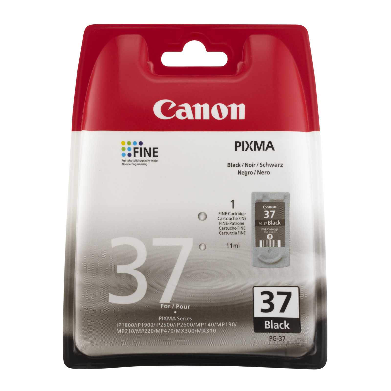 Canon PG-37 Druckerpatrone Schwarz - Bild 1