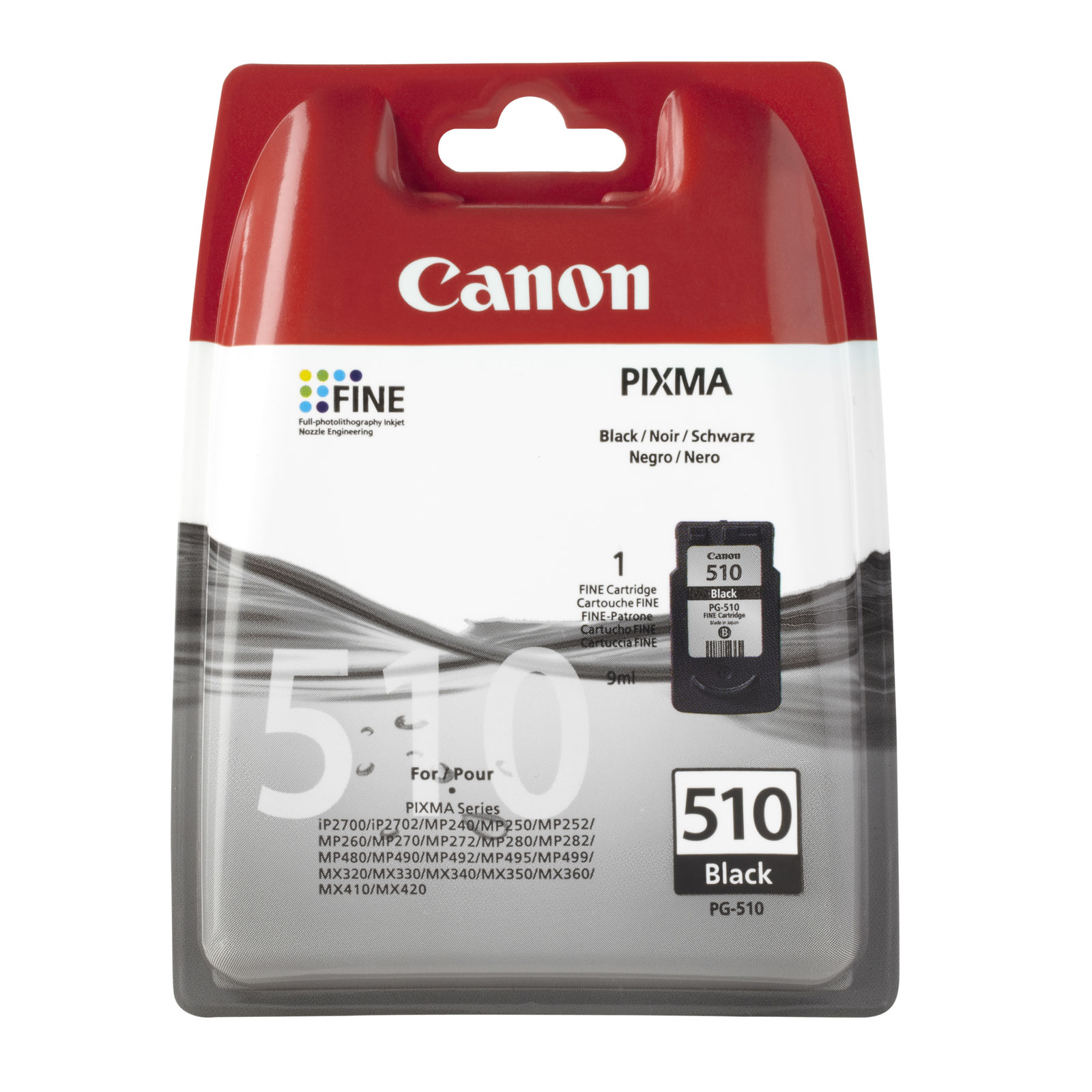 Canon PG-510 Druckerpatrone Schwarz - Bild 1