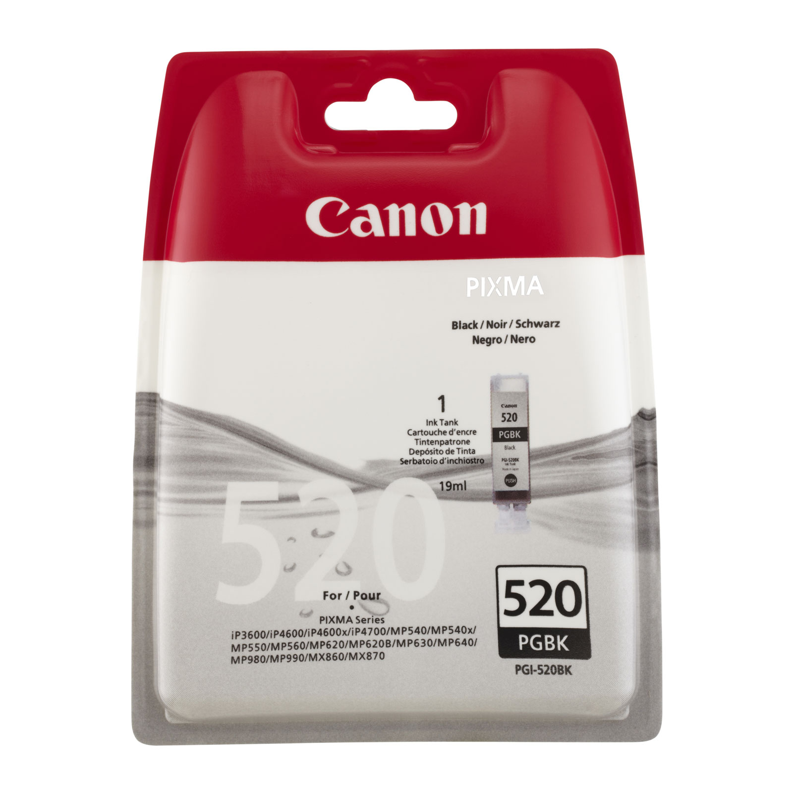 Canon PGI-520BK Druckerpatrone Schwarz - Bild 1