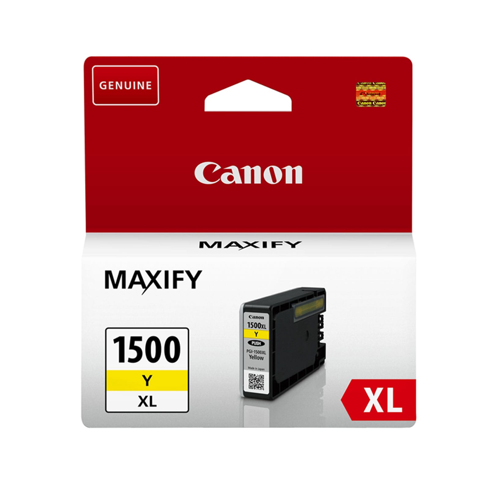 CANON PGI-1500Y XL gelb Druckerpatrone (Kompatibel mit MAXIFY MB 2050, MB 2120, MB 2150, MB 2155, MB 2350, MB 2720, MB 2750, MB 2755) - Bild 1