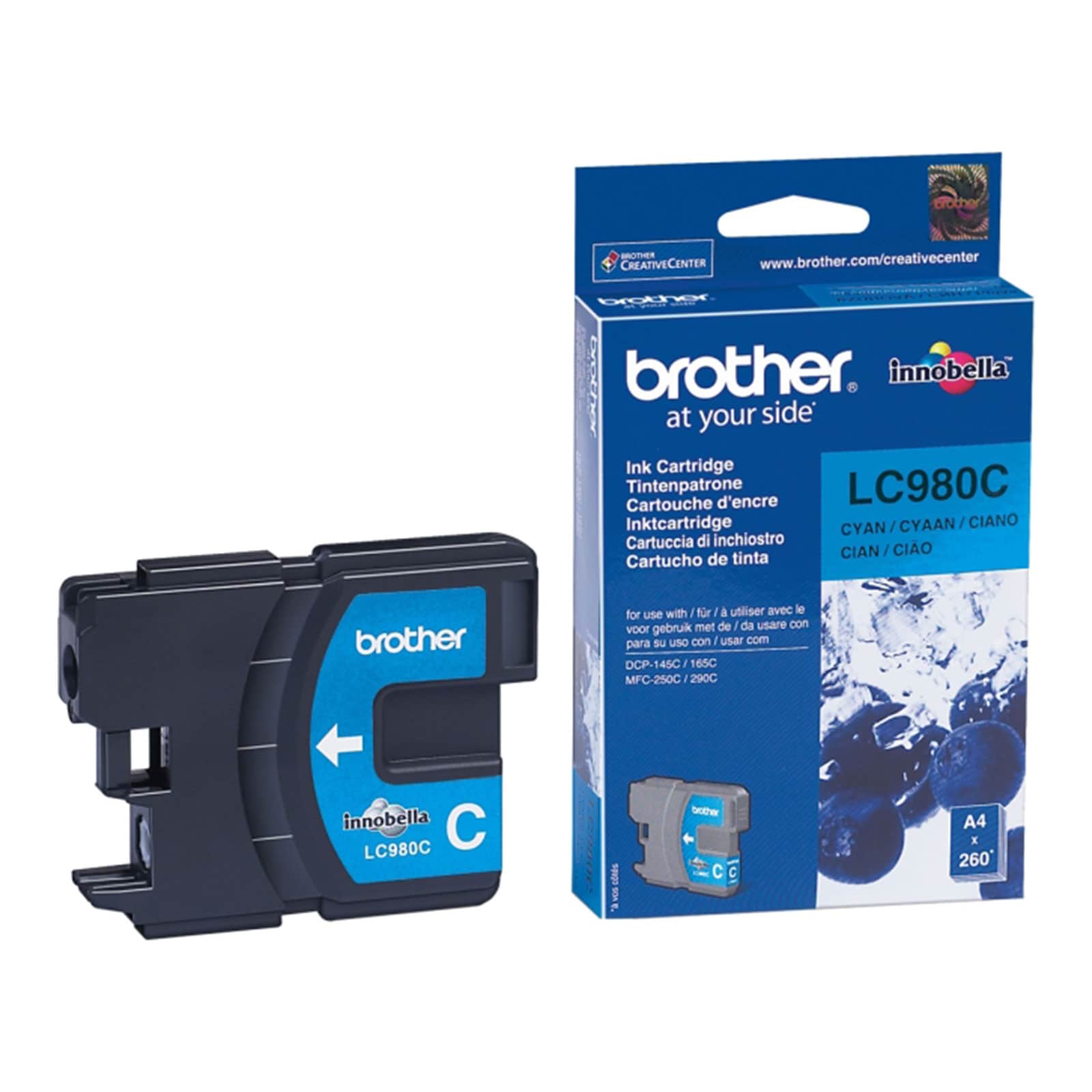 Brother LC980C Druckerpatrone cyan - Bild 1