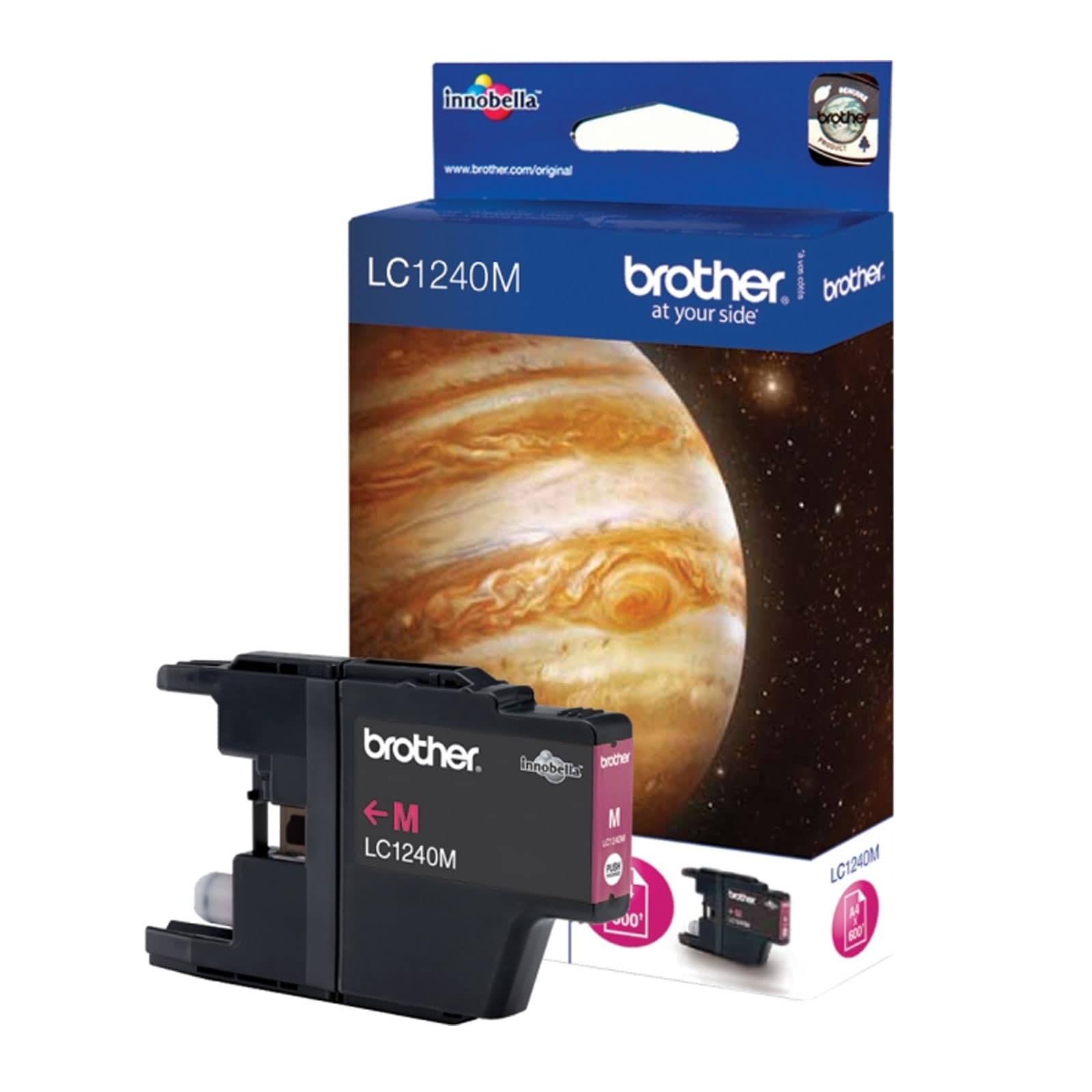 Brother LC1240M Tinte f&uuml;r  MFCJ6510DW Magenta - Bild 1