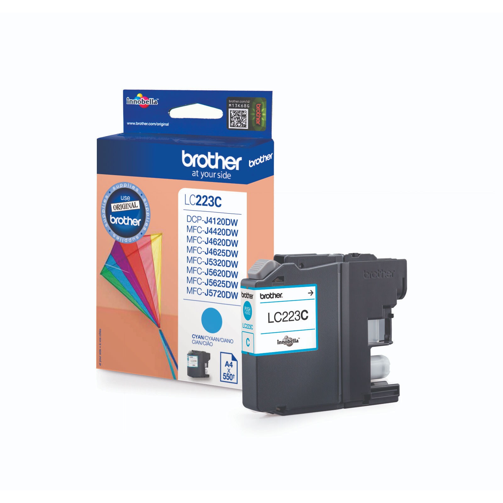 Brother LC223C Druckerpatrone Cyan - Bild 1
