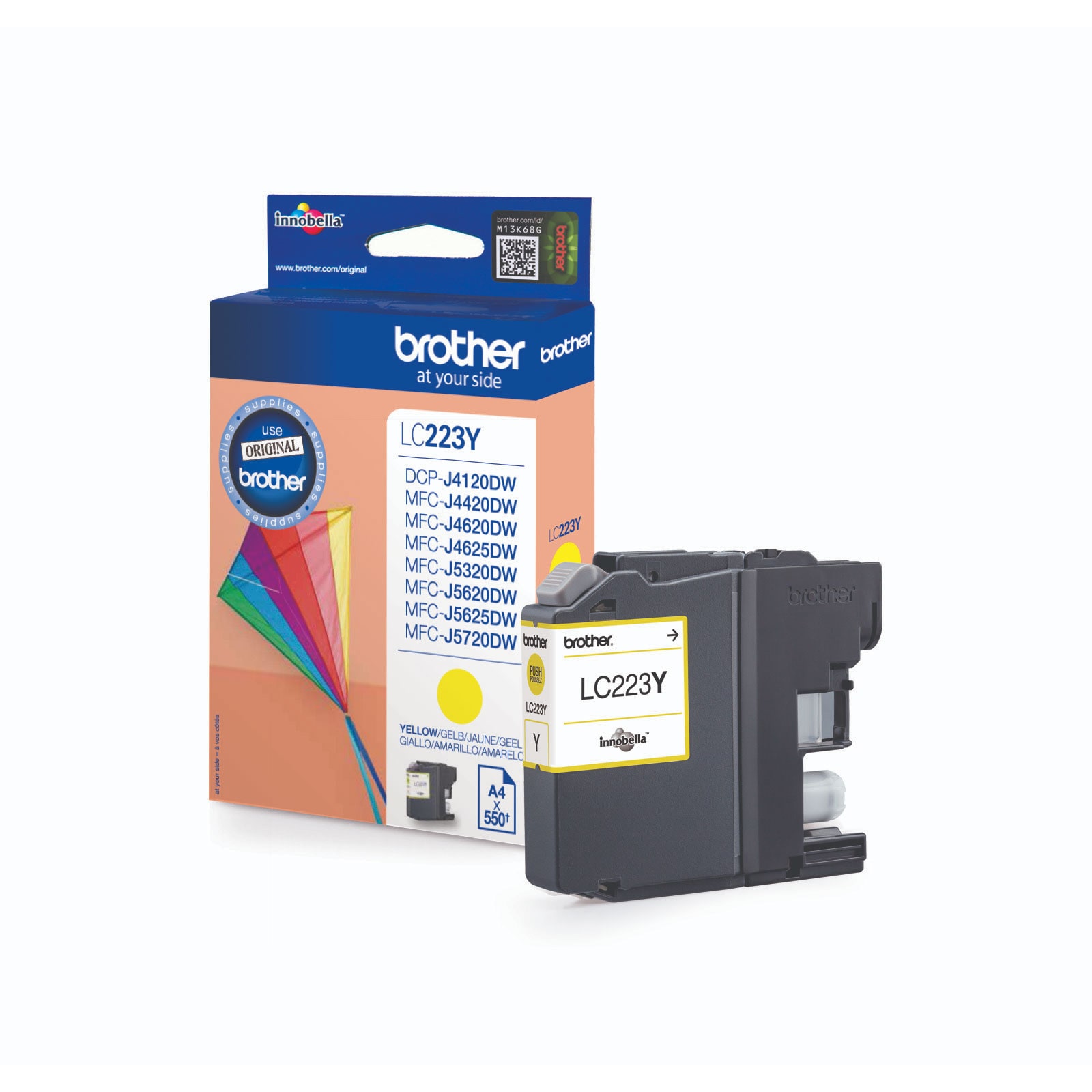 Brother LC223Y Druckerpatrone Gelb - Bild 1