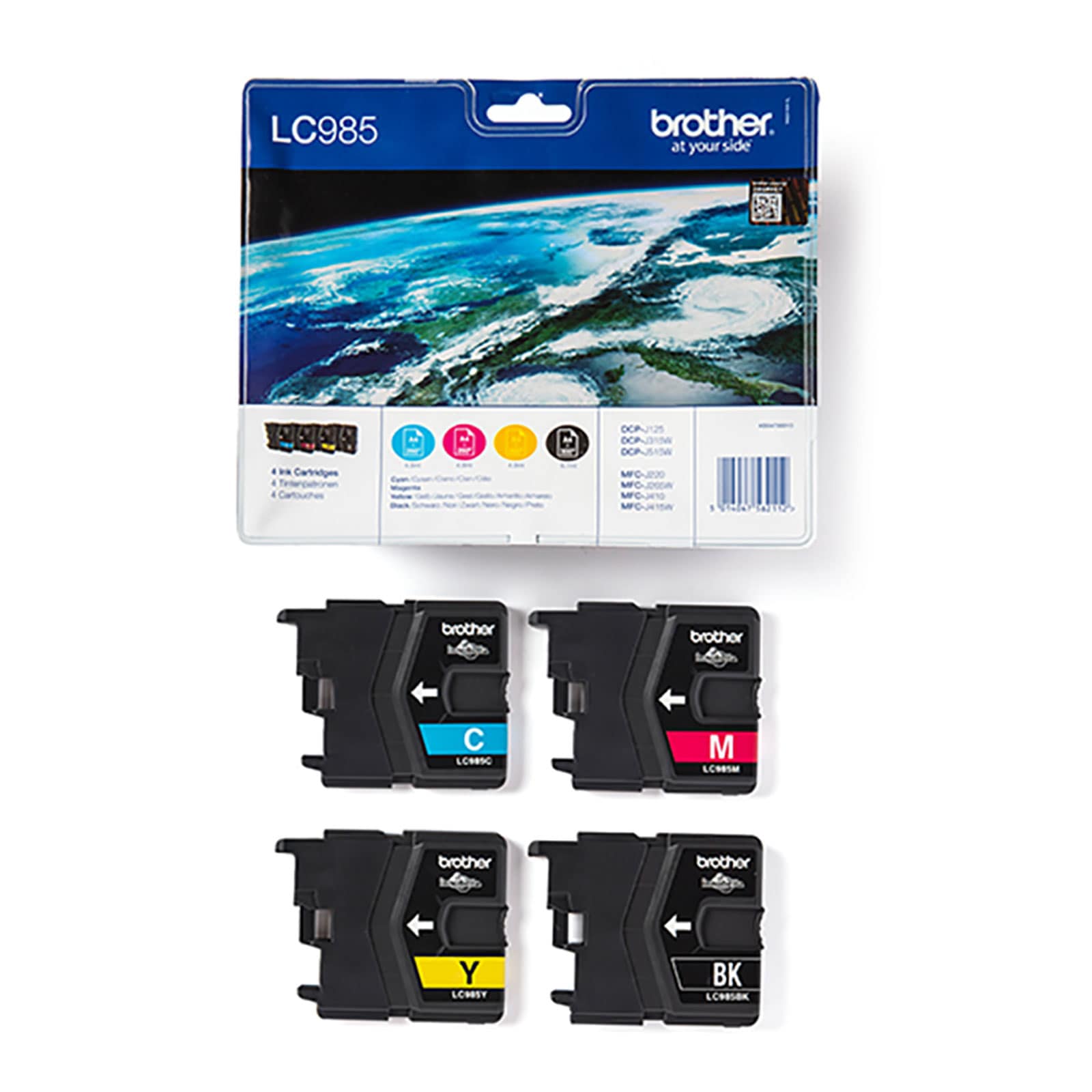 Brother LC3213 Value Pack Druckerpatronen-Paket Cyan/Magenta/Gelb/Schwarz - Bild 1