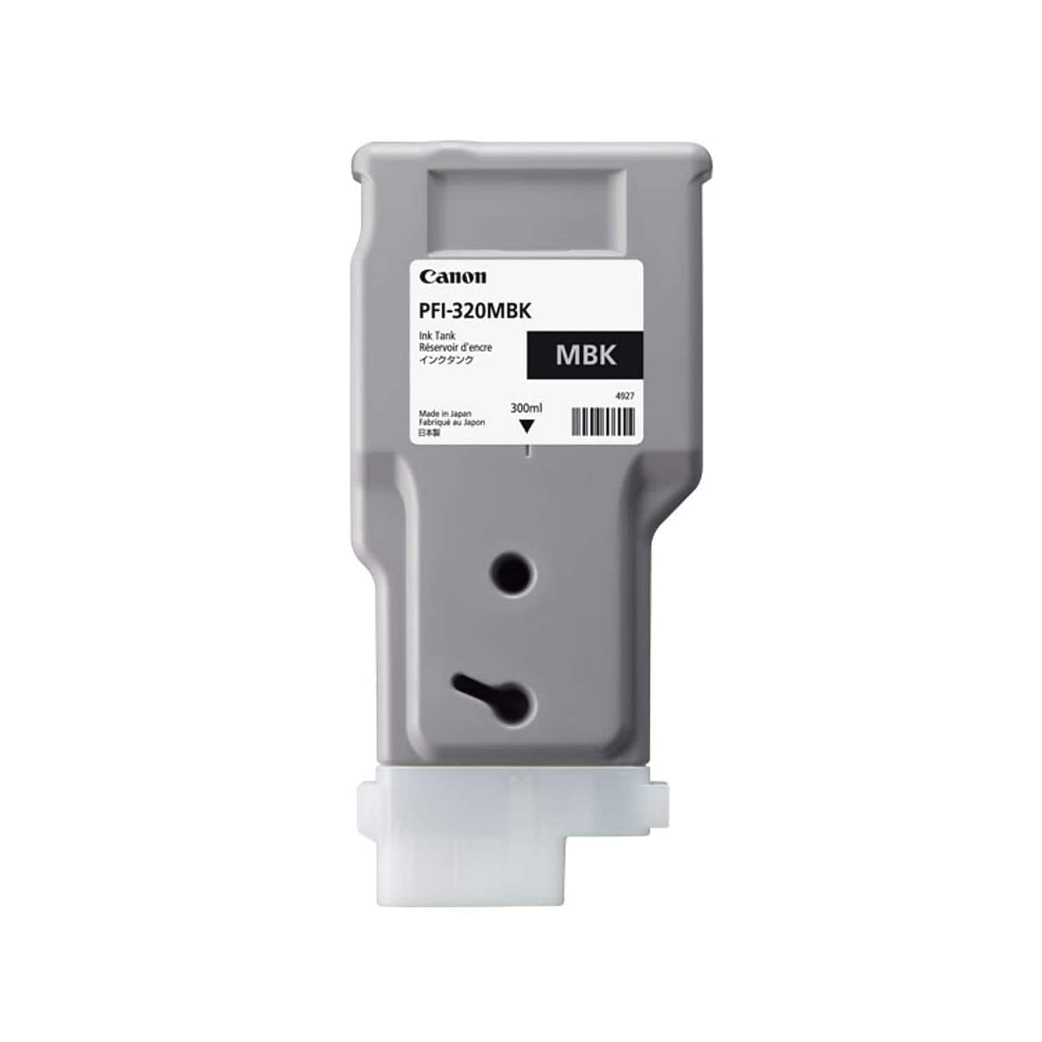 CANON PFI320MBK IPF Tinte Druckerpatrone (Kompatibel mit TM-200, TM-200 MFP L24ei, TM-205, TM-205 MFP L24ei, TM-300, TM-300 MFP L36ei, TM-305, TM-305 MFP L36ei) - Bild 1