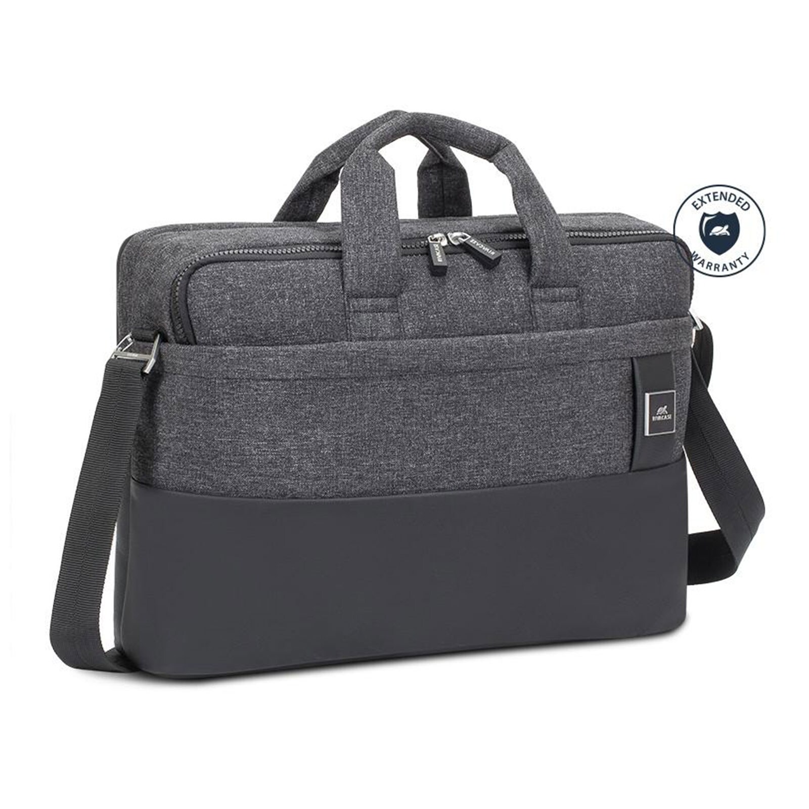 Rivacase 8831 Business-Tasche Lantau 15.6", black m&eacute;lange (Passend f&uuml;r MacBook Pro 16) - Bild 1