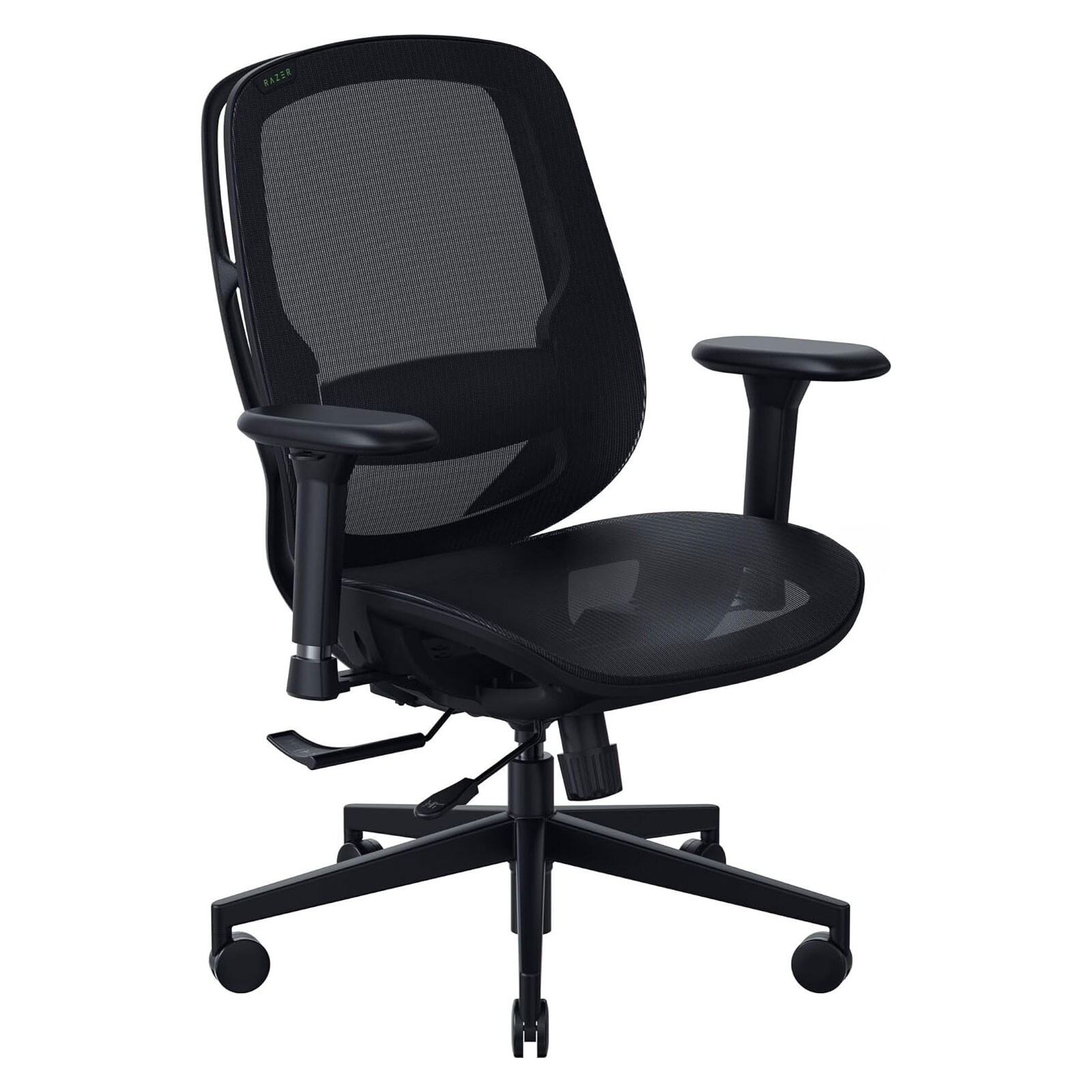 RAZER Fujin Mesh-Gaming-Stuhl, Schwarz - Bild 1