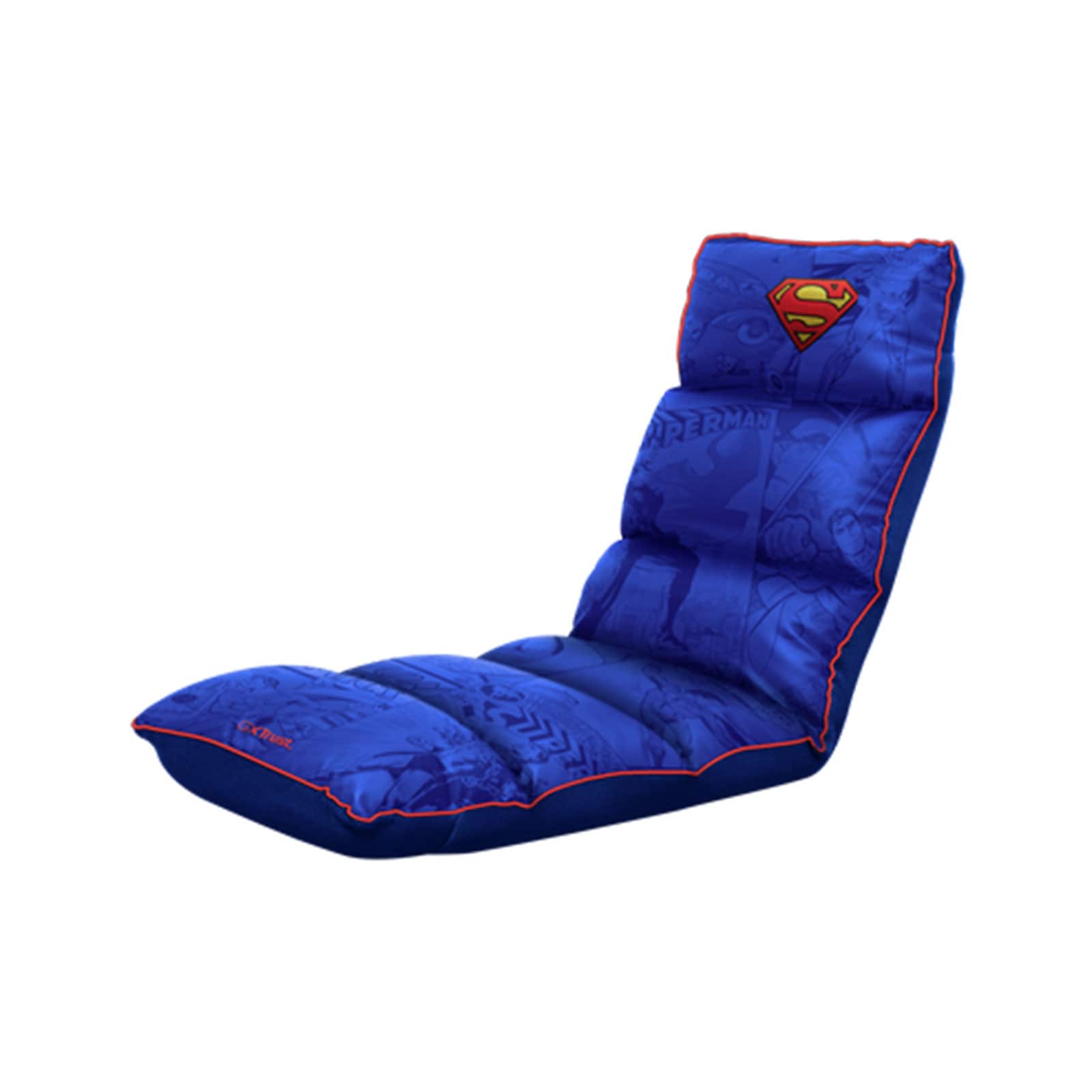 Trust GXT 718SM Rayzee Klappbarer Gaming-Bodensessel, Superman - Bild 1