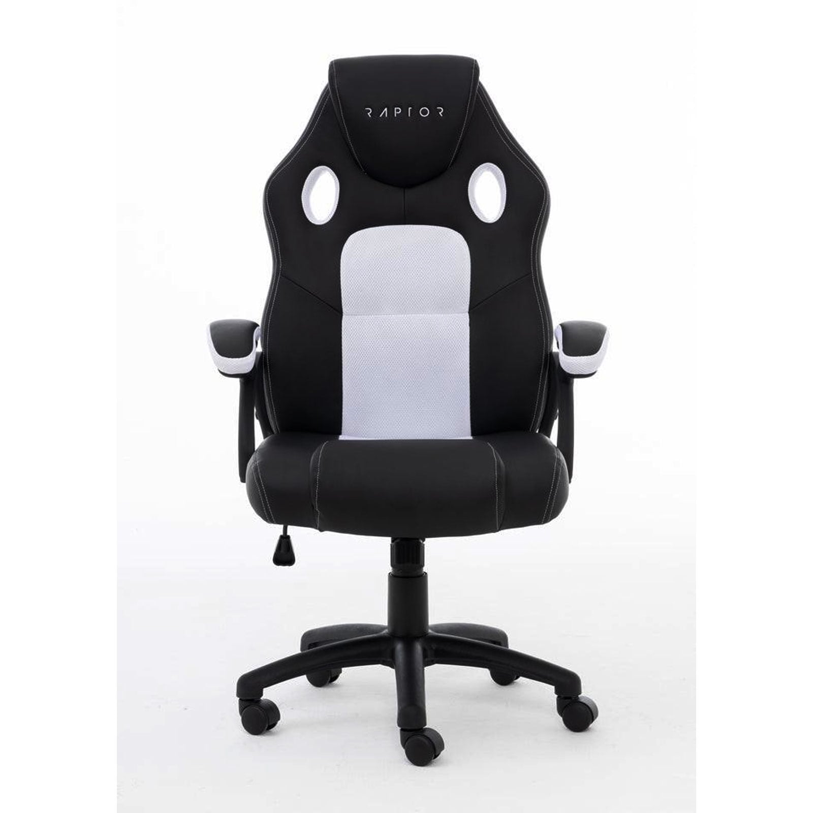 Raptor GS 40 Gaming-Stuhl, Schwarz/Wei&szlig; - Bild 1