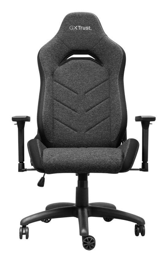 Trust GXT 723 Ruya Bequemer Gaming-Stuhl mit Stoffbezug, Grau - Bild 1