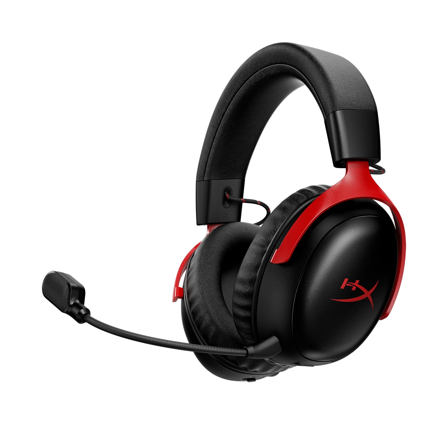 HyperX Cloud III S Wireless Schwarz-Rot Gaming-Headset (A59Z0AA, kompatibel mit PC, PS5, PS4, Nintendo Switch, Mac, Mobil und Bluetooth-Ger&auml;ten, Wireless, 2,4 GHz, Bluetooth oder Instant Pair) - Bild 1