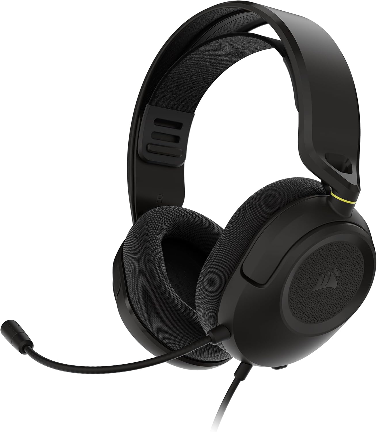 Corsair HS35 v3 Gaming-Headset - Carbon (kompatibel mit PC, MAC, Playstation, Handy, Switch, kabelgebunden) - Bild 1