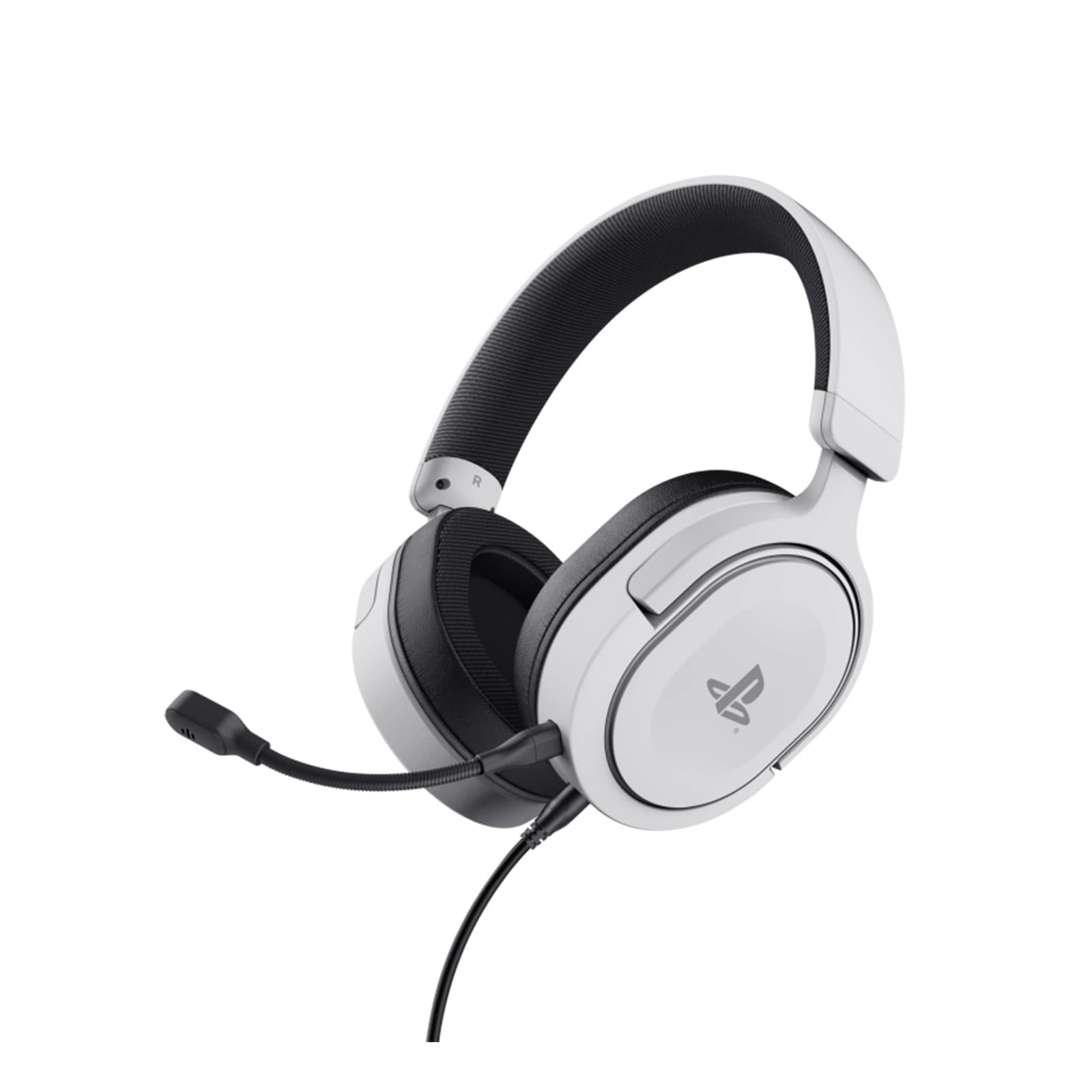 Trust GXT 498 FORTA f&uuml;r PS5 wei&szlig; Gaming-Headset (PC, PS4, Stereo Sound, abnehmbares Mikrofon) - Bild 1