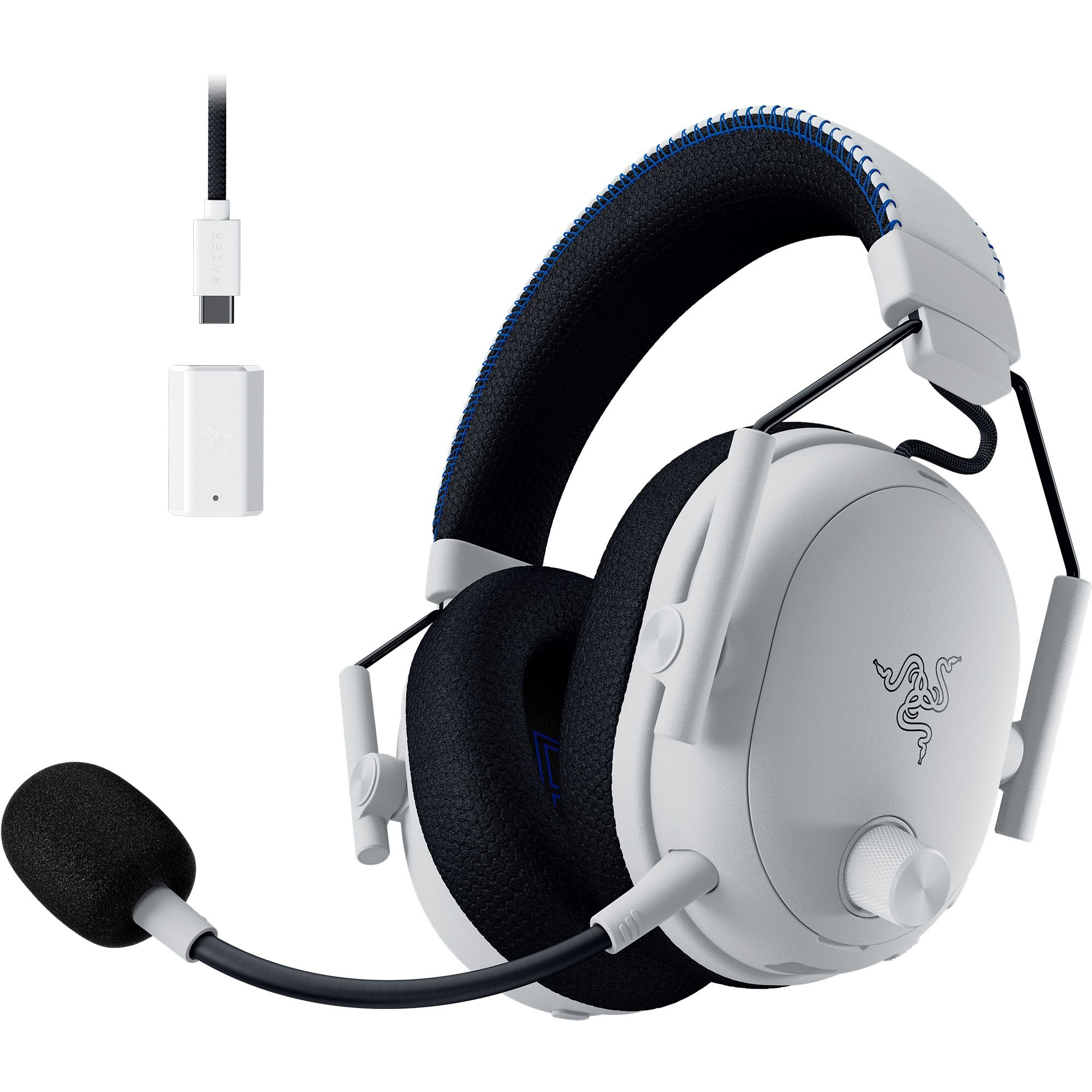 RAZER BlackShark V3 Pro f&uuml;r PlayStation - White Gaming-Headset - Bild 1
