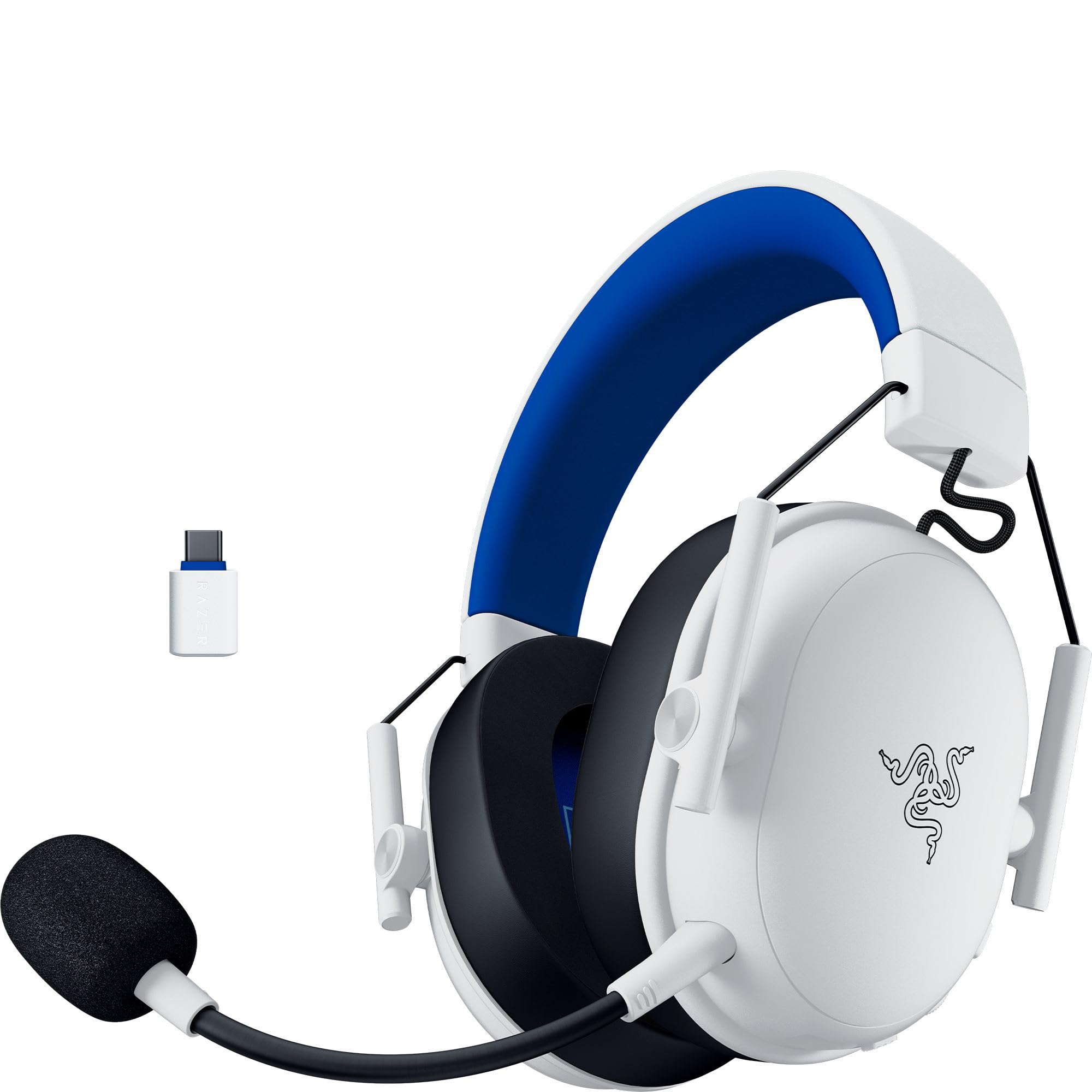 RAZER BlackShark V3 X Hyperspeed f&uuml;r PlayStation - White Gaming-Headset - Bild 1