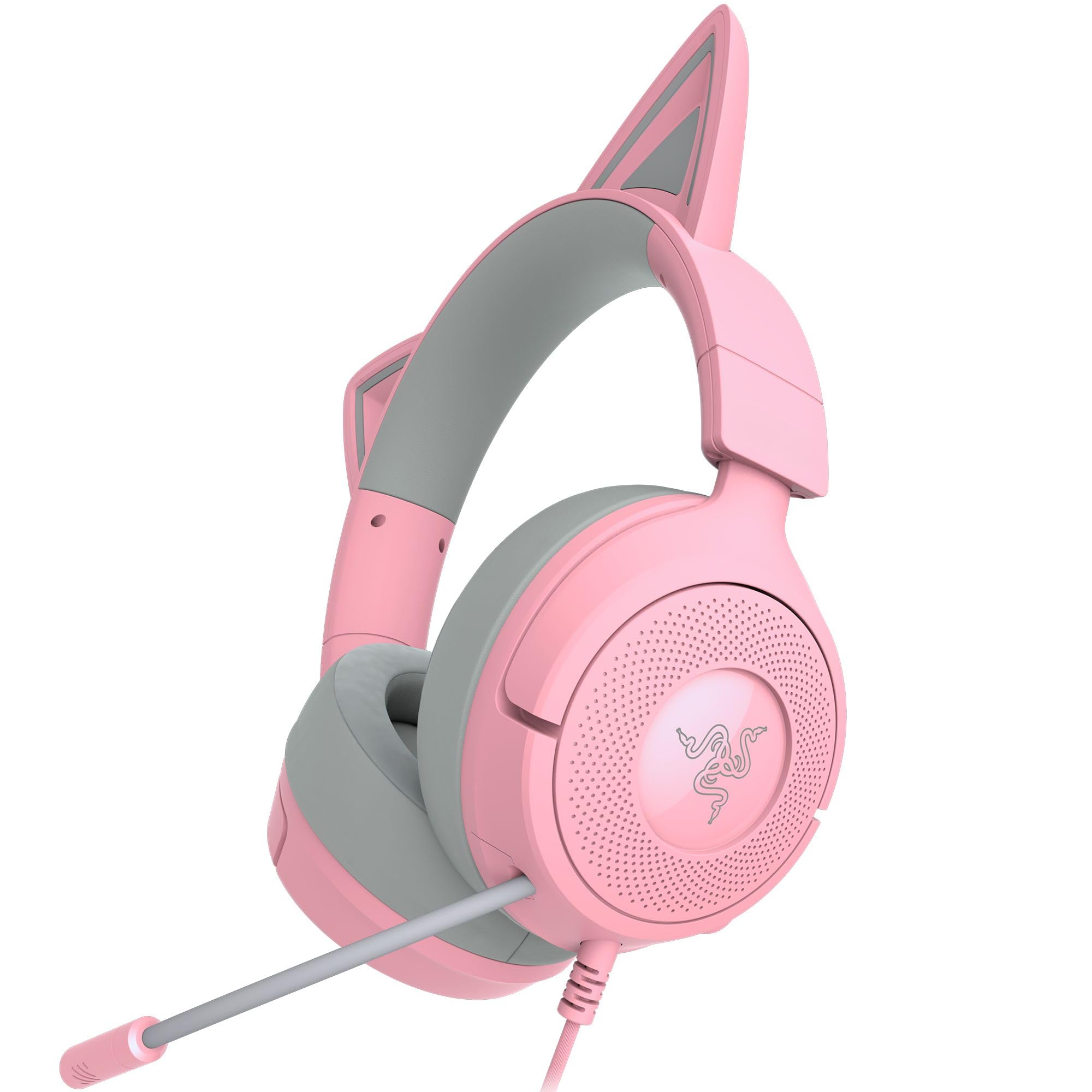 RAZER Kraken Kitty V3 X Quartz Gaming-Headset - Bild 1