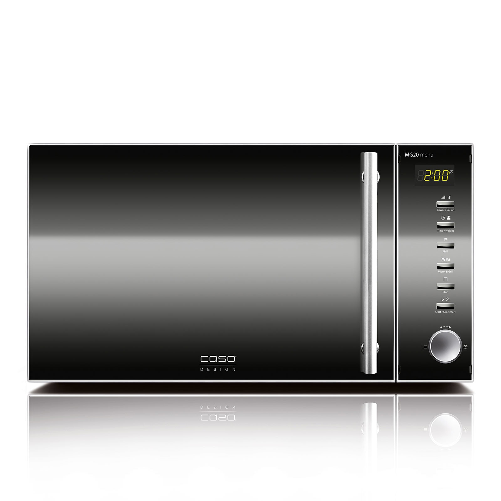 Caso MG 20 MENU Mikrowelle mit Grill - Bild 1