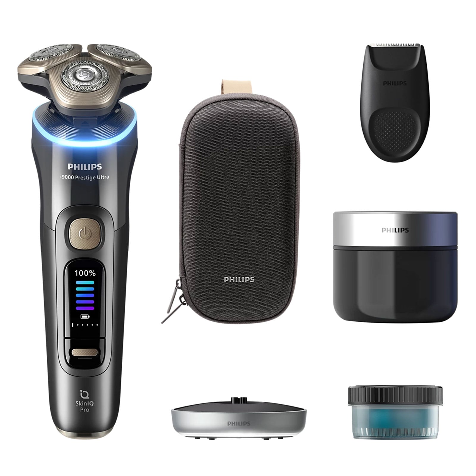 Philips XP9402/31 i9000 Prestige Ultra Elektrischer Nass- & Trockenrasierer mit SkinIQ Pro - Bild 1