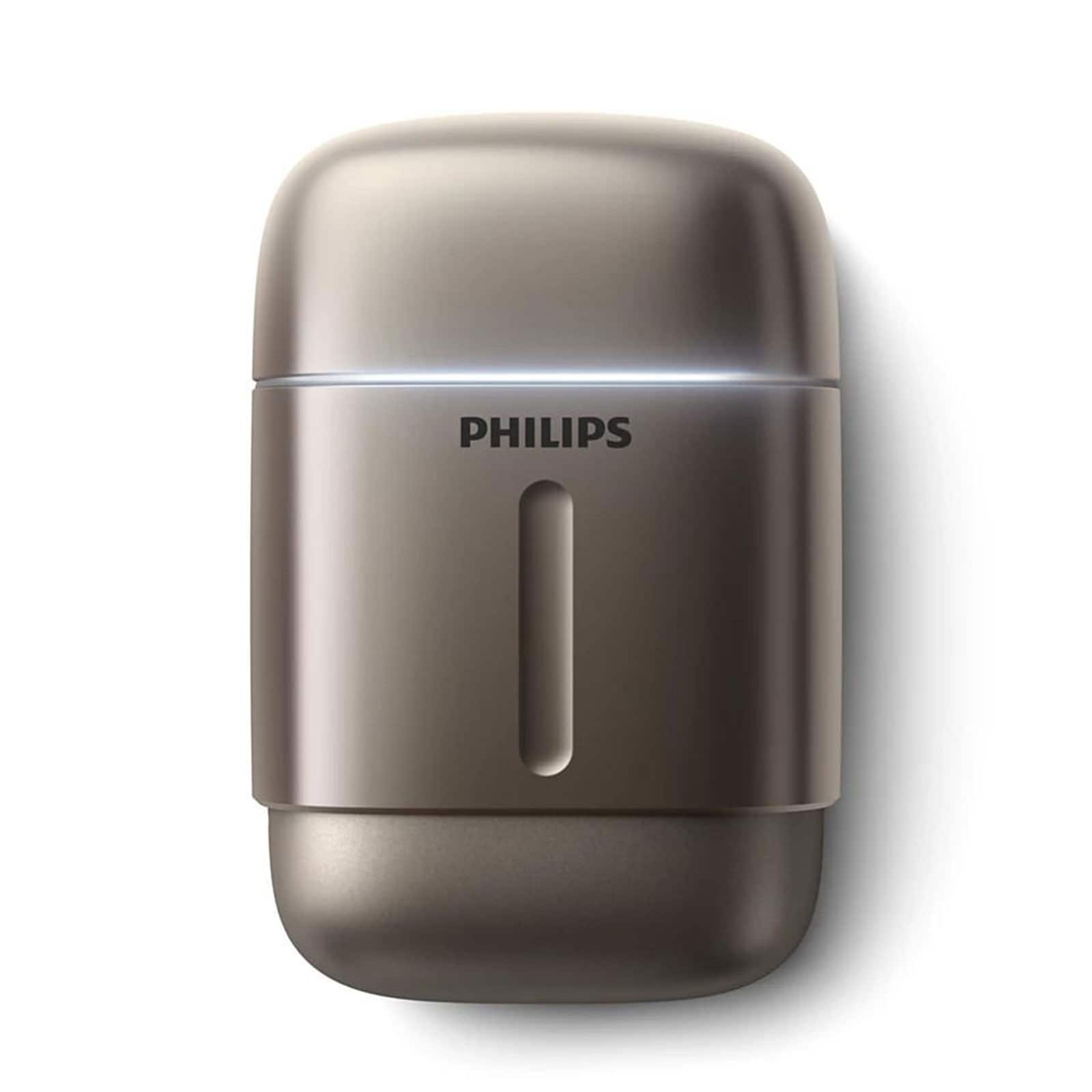 Philips 700 Series S791/06 Travel Shaver Herrenrasierer (DualSteel-Pr&auml;zisionsklingen, Lift &; Cut-Technologie, kompaktes Premium-Design, 4-dimensional bewegliche Flex-Scherk&ouml;pfe, nass und trocken einsetzbar, Akkulaufzeit 60 Min., Nasenhaartrimmer-Aufsatz, - Bild 1